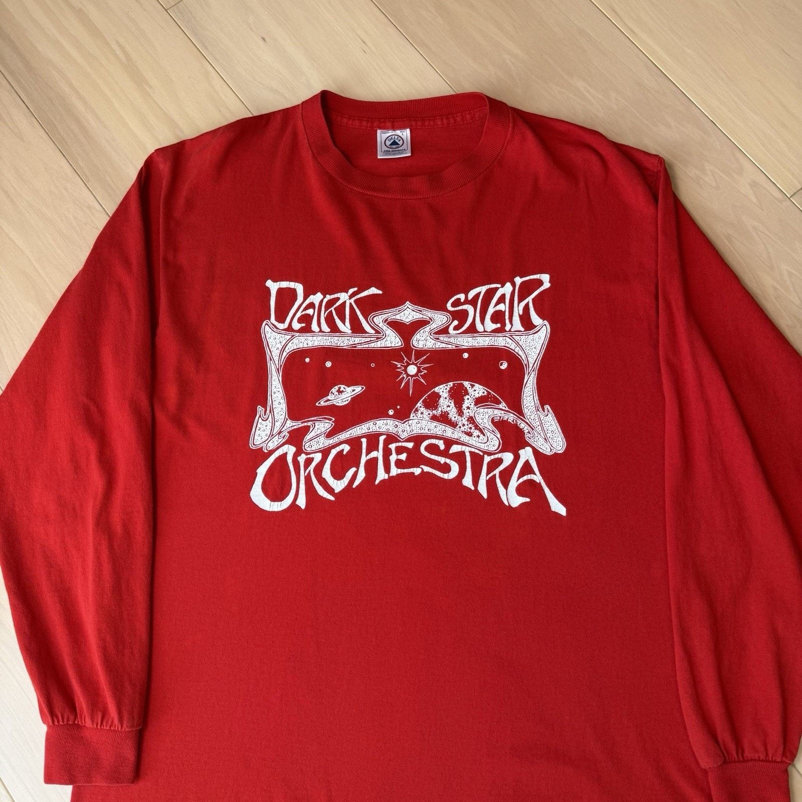 Vintage Vintage Dark Star Orchestra Shirt Large Red 90s Music LS Size US L / EU 52-54 / 3 - 4 Thumbnail
