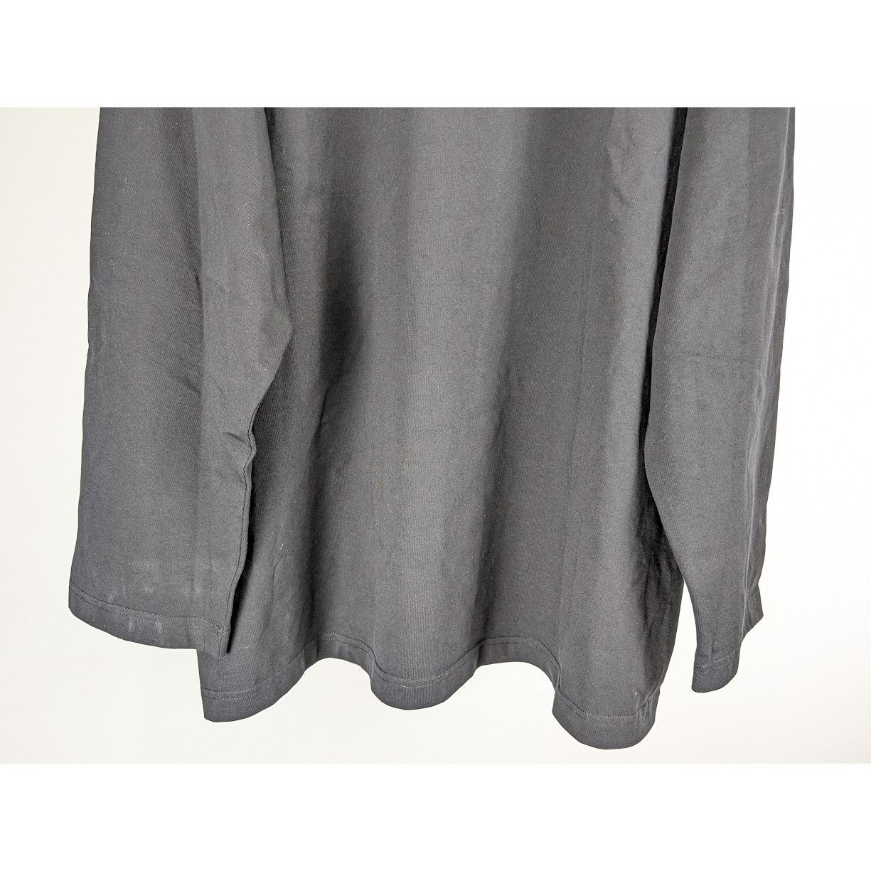 Balenciaga o1rshd1 Long Sleeve T-Shirt in Black Size US XL / EU 56 / 4 - 6 Thumbnail