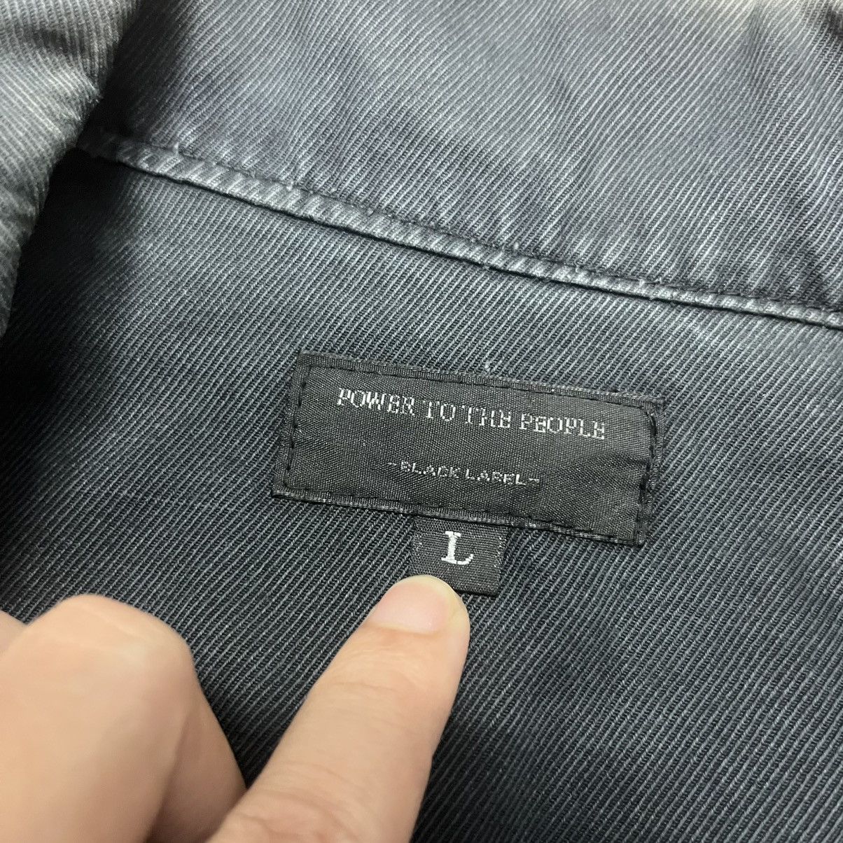 Japanese Brand Asymmetrical Ramones Jacket Power Of People Size US L / EU 52-54 / 3 - 6 Thumbnail