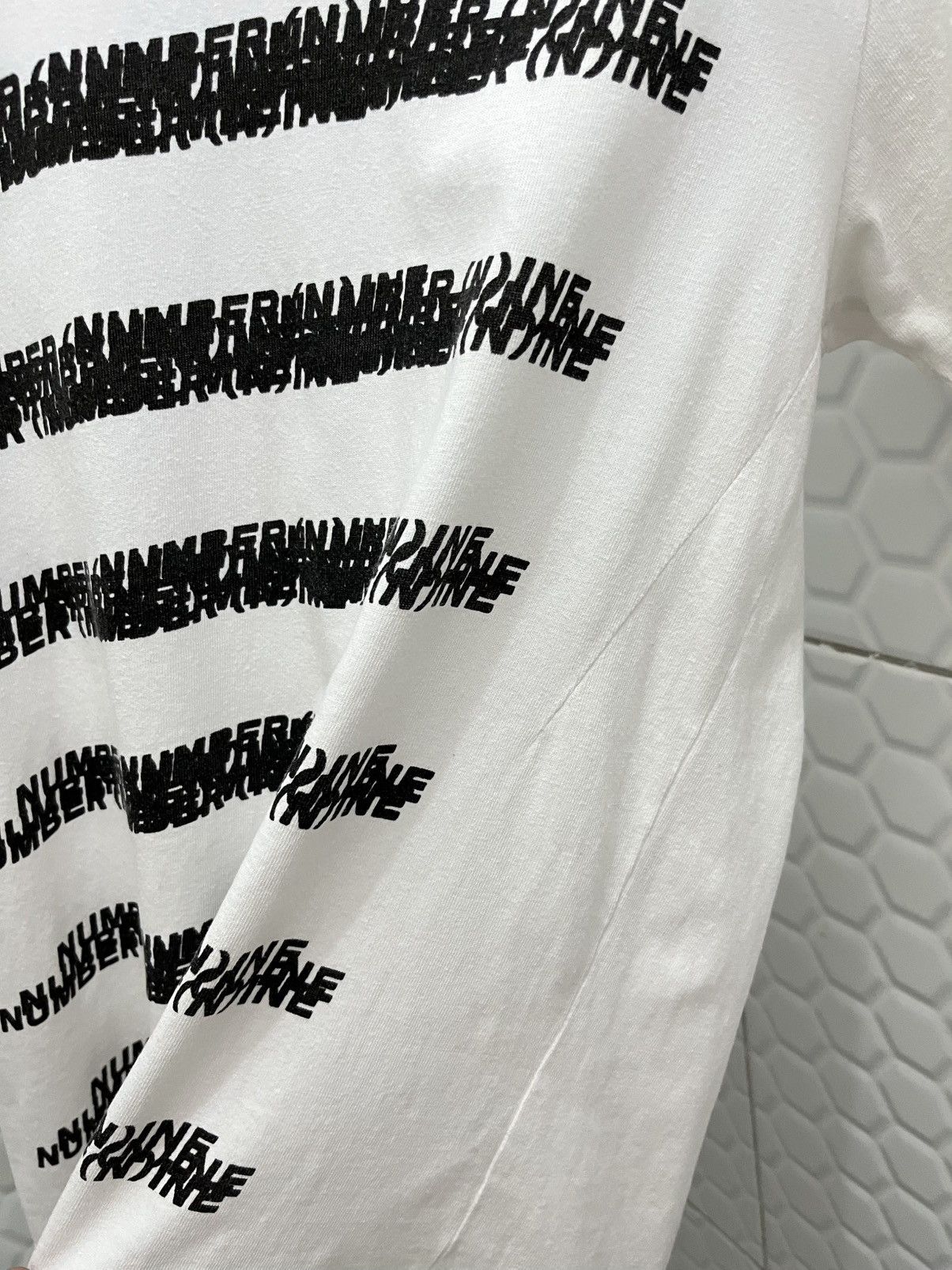 Number (N)ine Number (N)ine Scattered Logo Tee Size US M / EU 48-50 / 2 - 4 Thumbnail