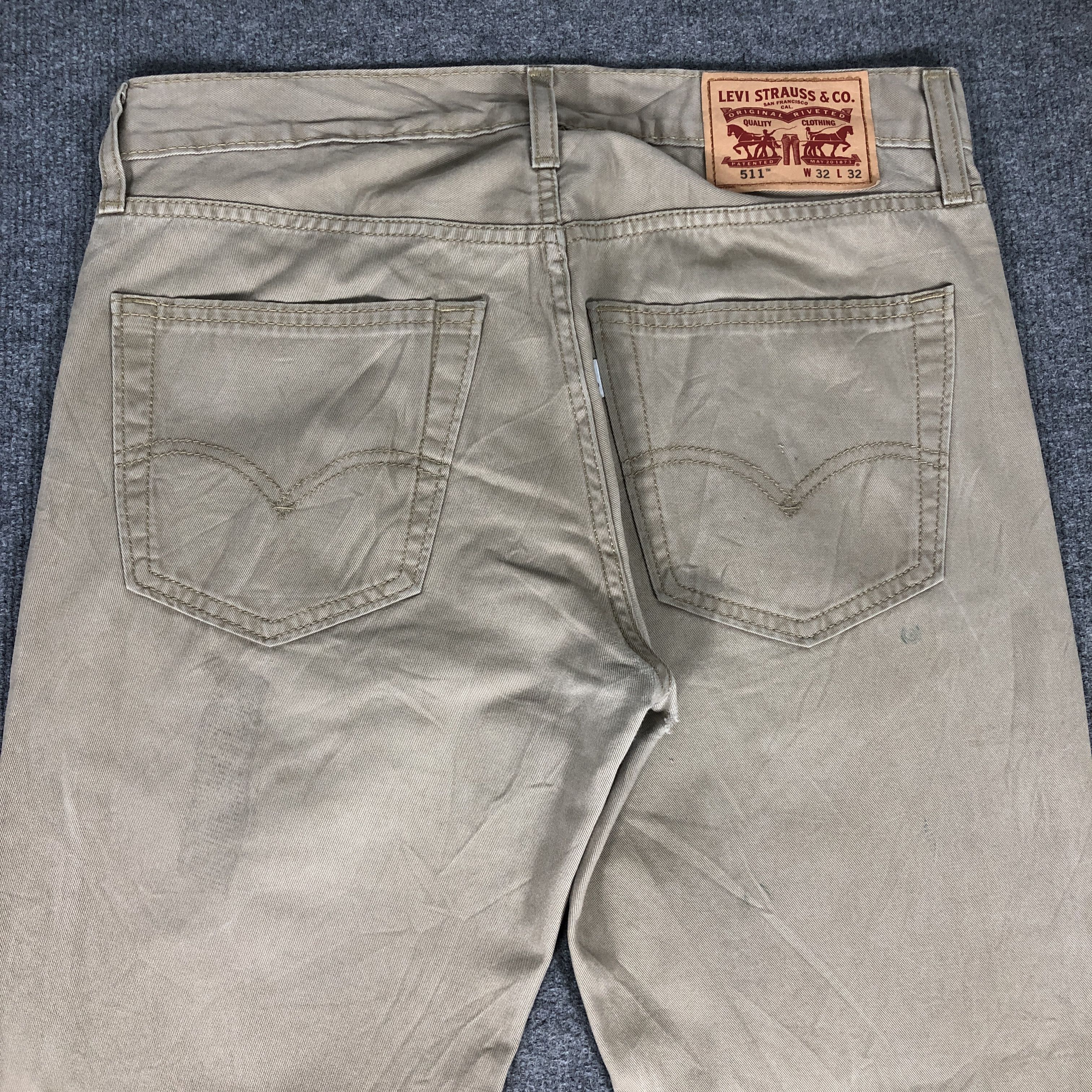 Levi's × Vintage Womens Vintage Levis 511 Pants L1106W Size 33" - 6 Thumbnail