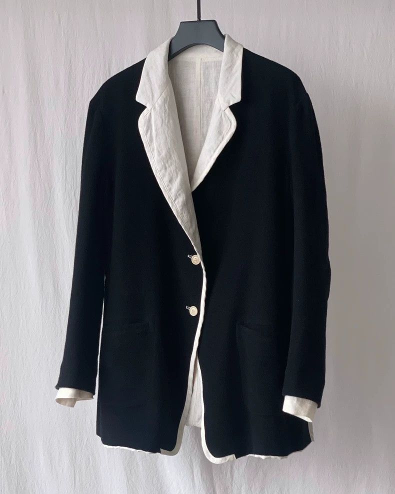 Yohji Yamamoto Yohji Yamamoto size 2 Reversible wearable vintage tailored Size 36R - 5 Thumbnail