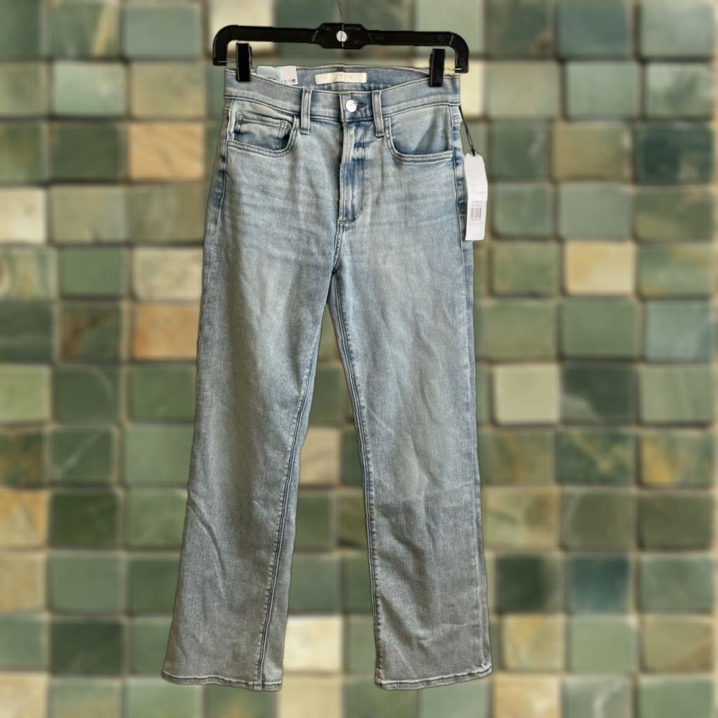 JOE'S The Callie High Rise Cropped Bootcut Jeans Women's 26 Blue Vetri