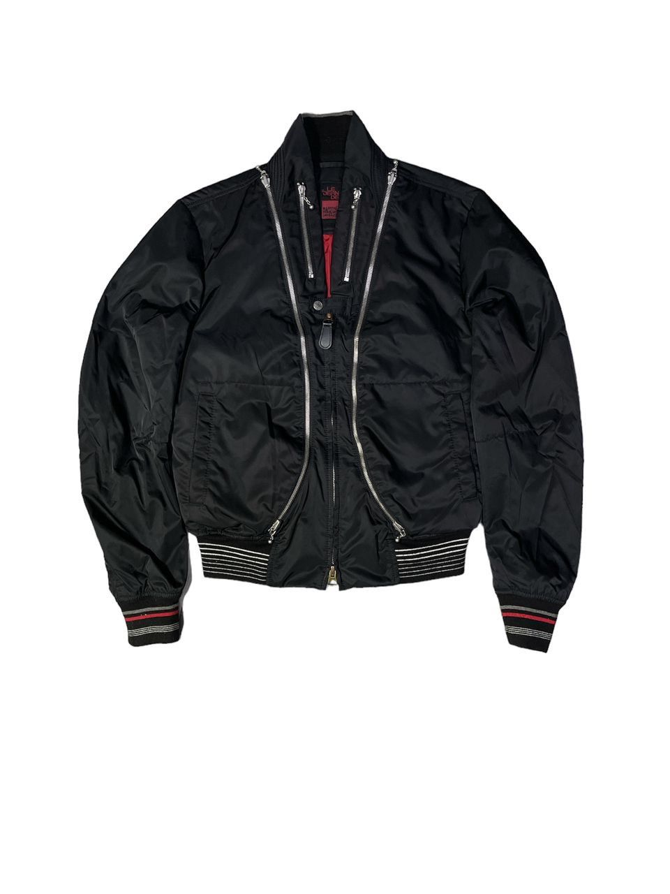Marithe + Francois Girbaud LE JEAN DE MARITHE FRANCOIS GIRBAUD BAGSKET BOMBER JACKET Size US M / EU 48-50 / 2 - 3 Thumbnail