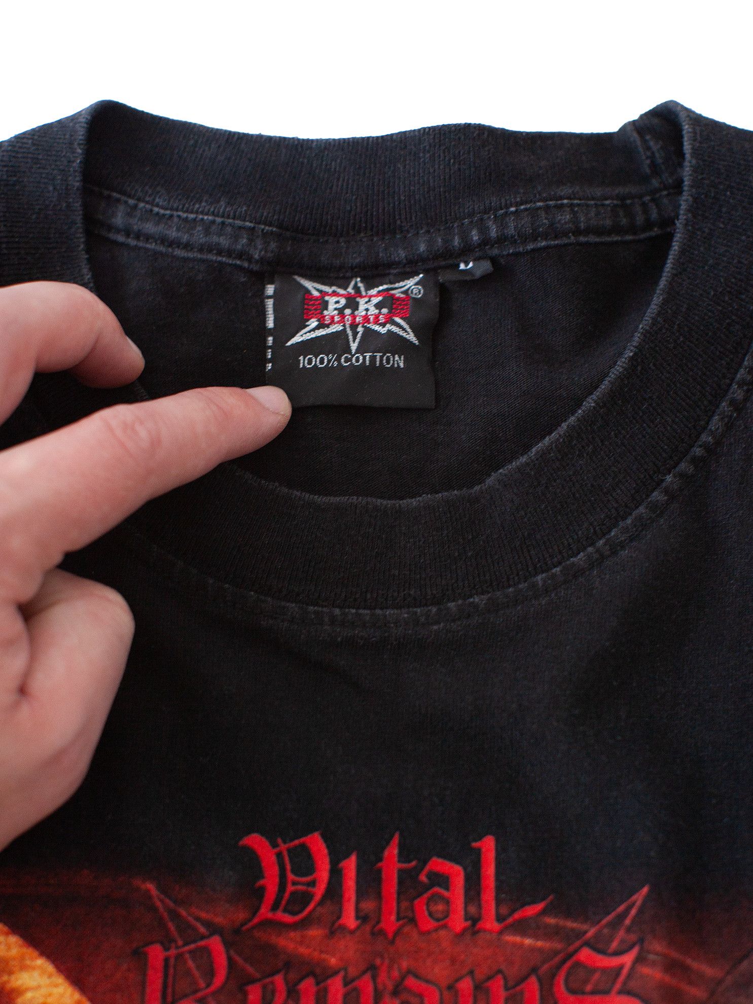 Band Tees Almost Vintage 2007 Vital Remains "Evil Death Live" T-Shirt Size US L / EU 52-54 / 3 - 4 Thumbnail