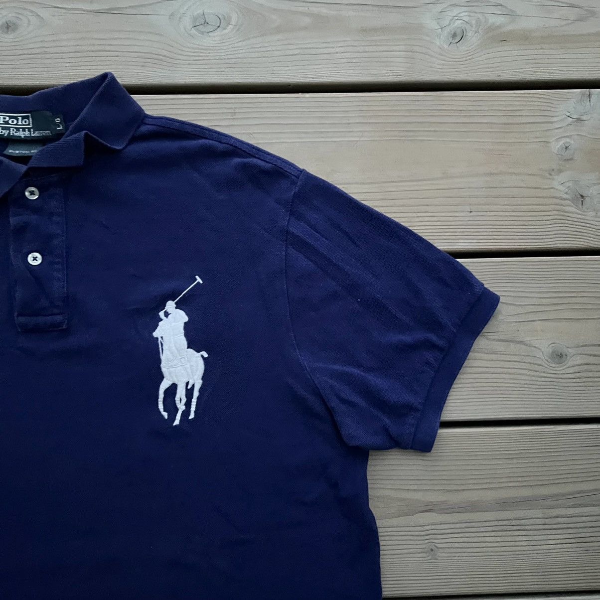 Polo Ralph Lauren Polo Ralph Lauren VTG 00s Big Pony Chief Keef Brazil Polo Size US L / EU 52-54 / 3 - 4 Thumbnail