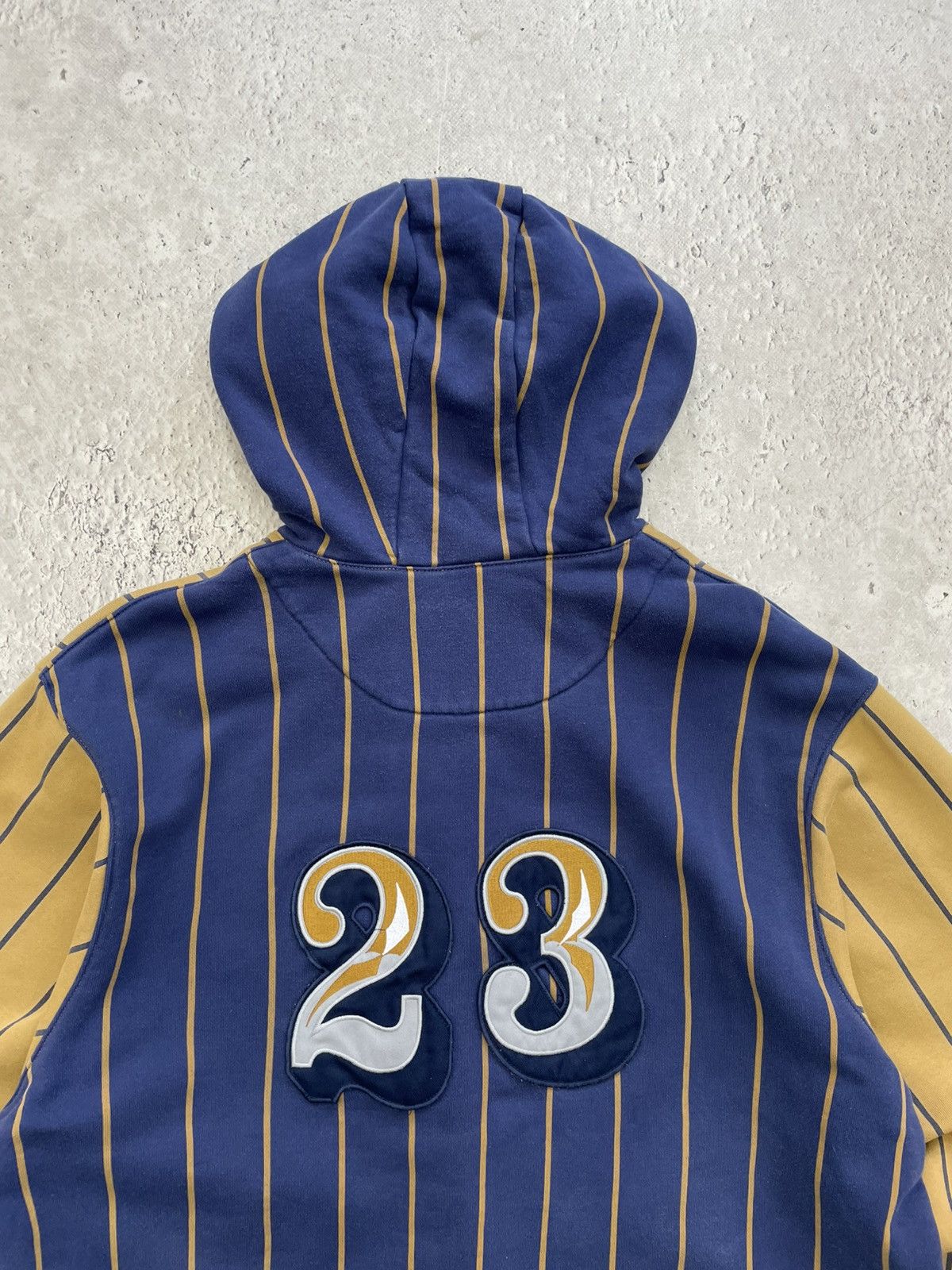 Jordan Brand Nike swoosh varsity retro jordan y2k hoodie Size US L / EU 52-54 / 3 - 12 Thumbnail