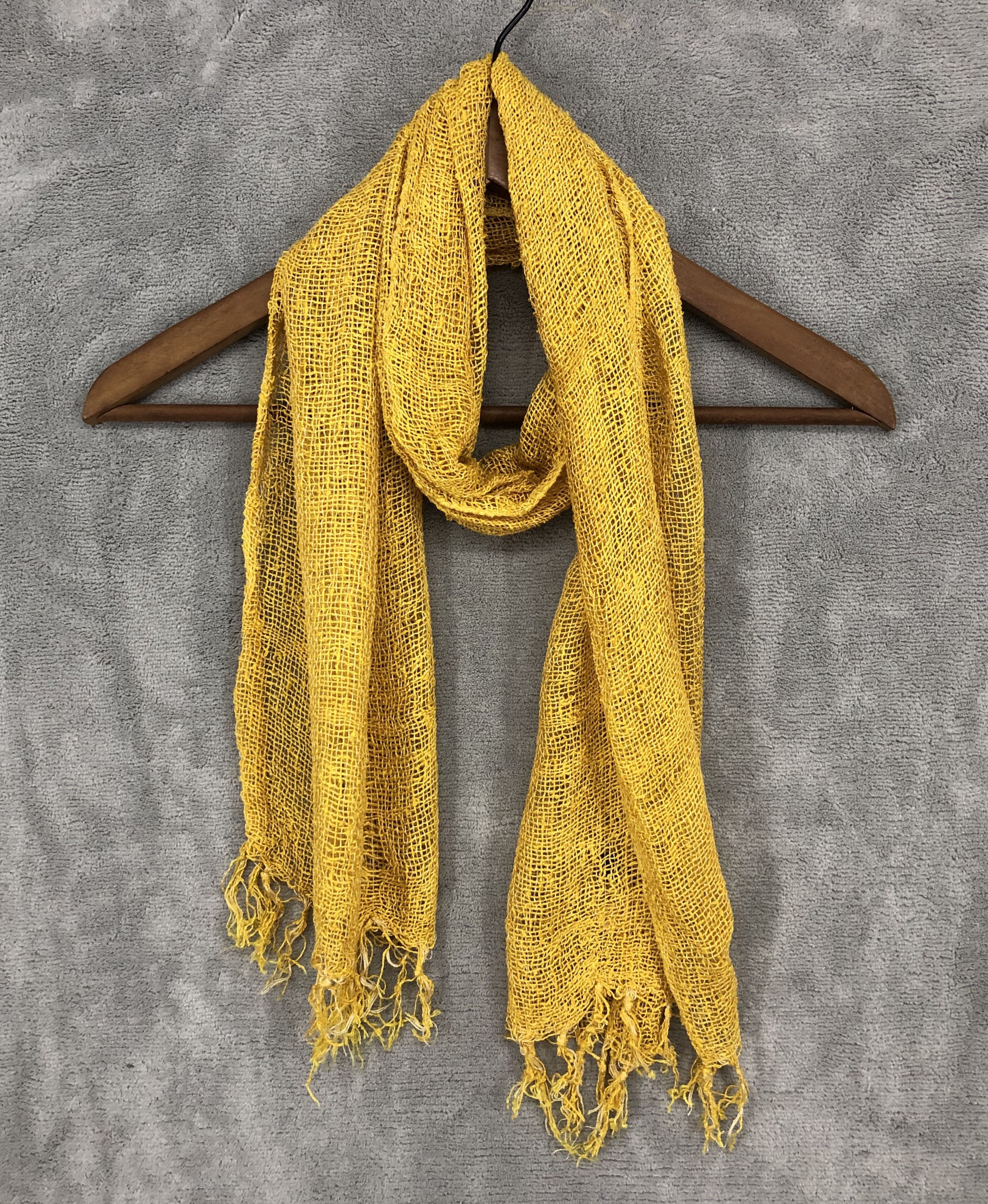 Japanese Brand Gu Rayon Net Scarf Muffler Neck Scarf Size ONE SIZE - 2 Thumbnail