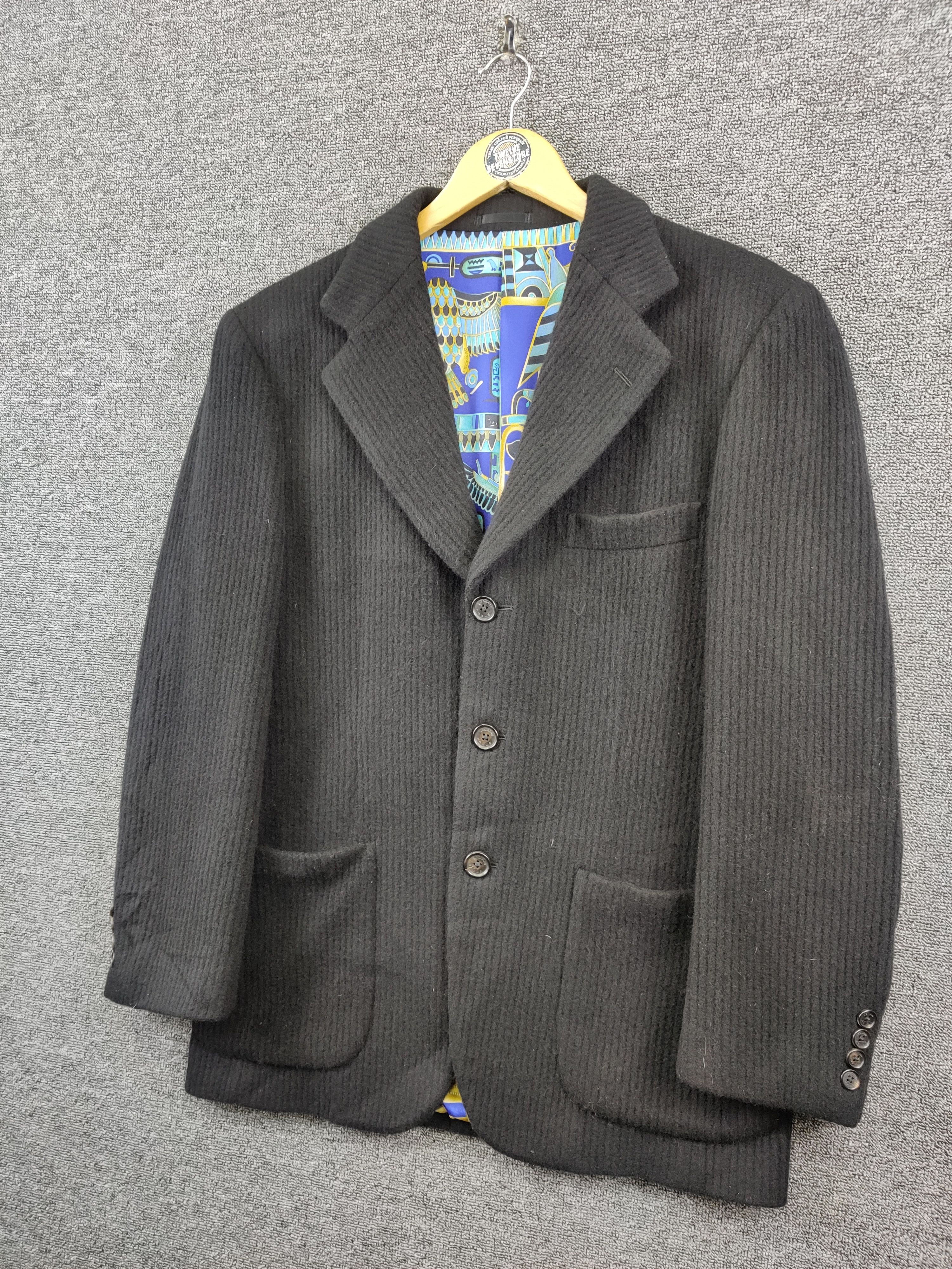 Japanese Brand Vintage Leonard Paris Homme Abstract Blazer Jacket Size US M / EU 48-50 / 2 - 2 Thumbnail