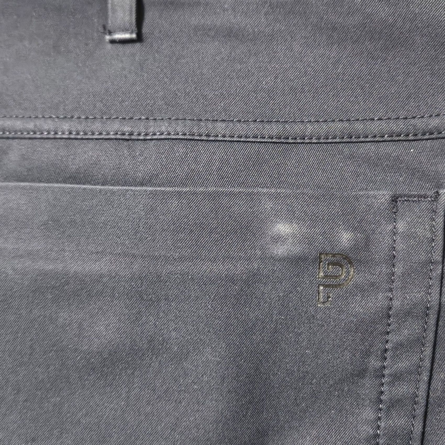 Vintage Public Rec Dealmaker Chino Pants Mens 38 x 31 Navy Blue 5-Pocket Size US 38 / EU 54 - 3 Thumbnail
