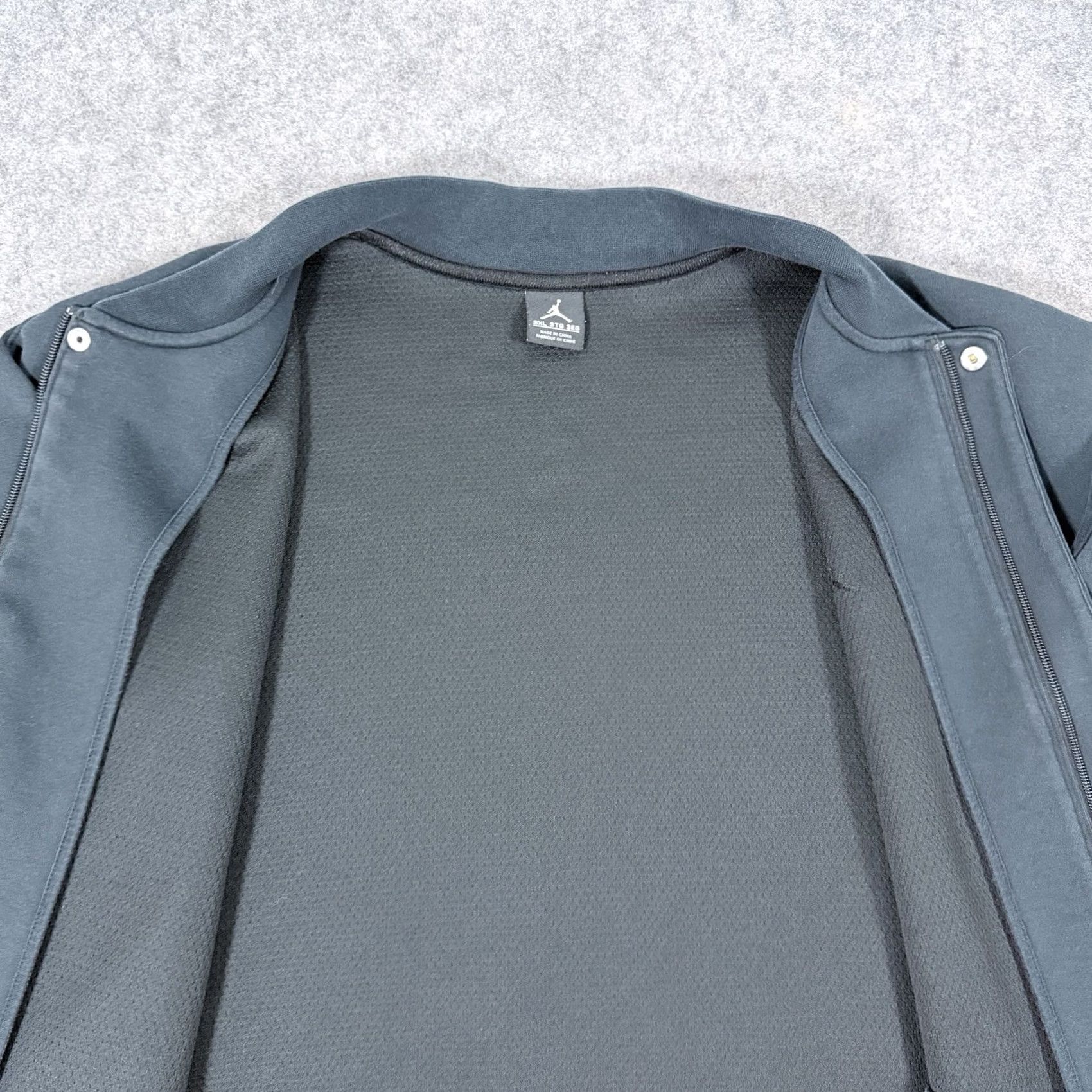 Nike Nike Air Jordan Long Sleeve Full-Zip Varsity Jacket Mens 3XL Navy Blue Size US XXL / EU 58 / 5 - 6 Thumbnail