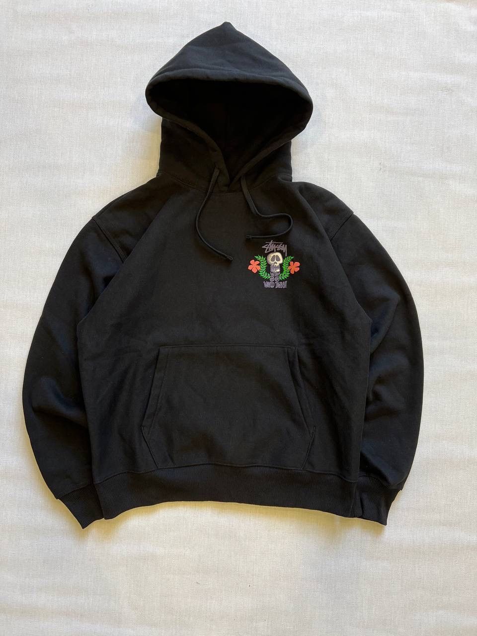 Stussy STUSSY SKULL CREST HOODIE | Grailed