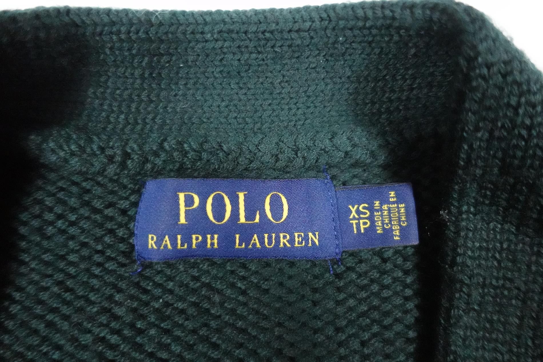 Polo Ralph Lauren Polo Ralph Lauren Cardigan Sweater Varsity Patchwork XS Size US XS / EU 42 / 0 - 3 Thumbnail