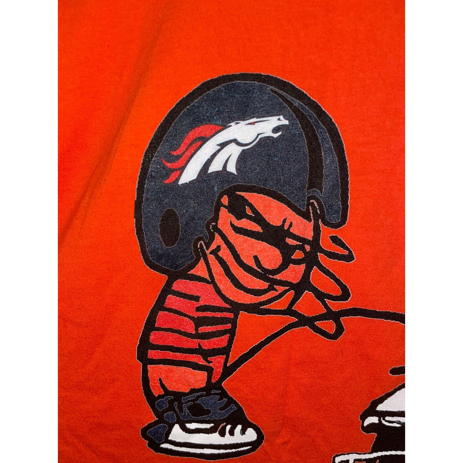 Anvil Vintage Denver Broncos Calvin Hobbes Detroit Lions 2XL Tee Size US XXL / EU 58 / 5 - 3 Thumbnail
