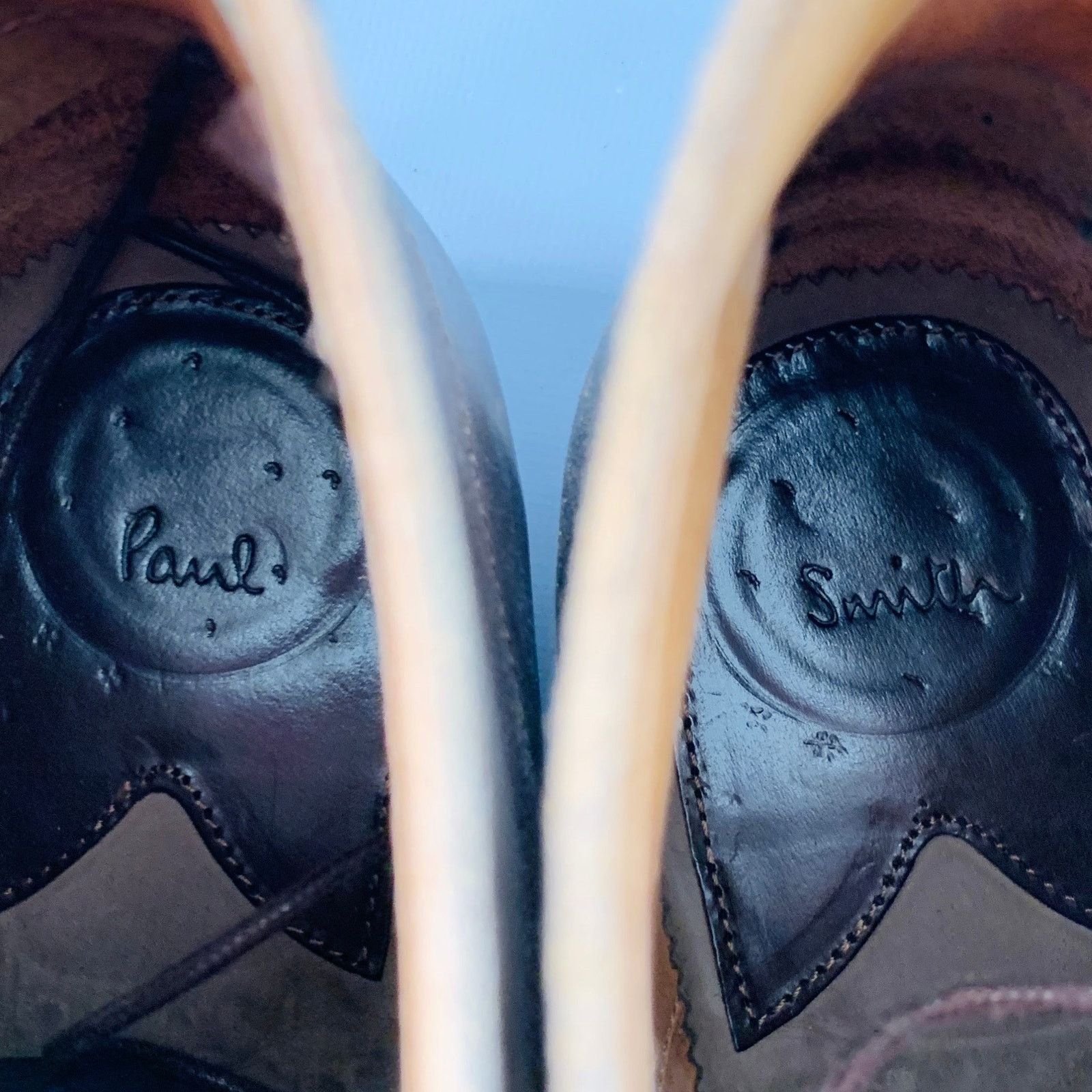 Paul Smith Size 9 Brown Antique Leather Cap Toe Lace-Up Boots Size US 9 / EU 42 - 7 Thumbnail