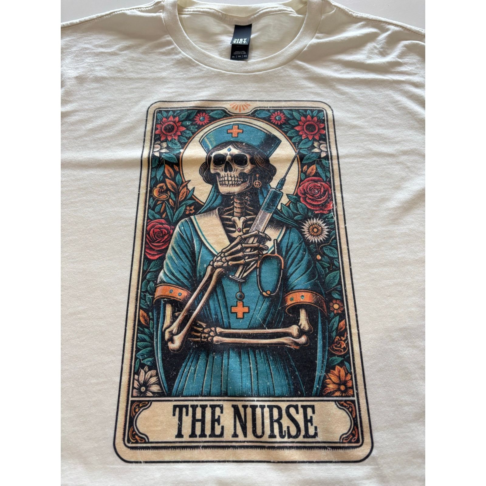 Other The Nurse Tarot Card Tshirt Cream Size XL / US 12-14 / IT 48-50 - 1 Thumbnail