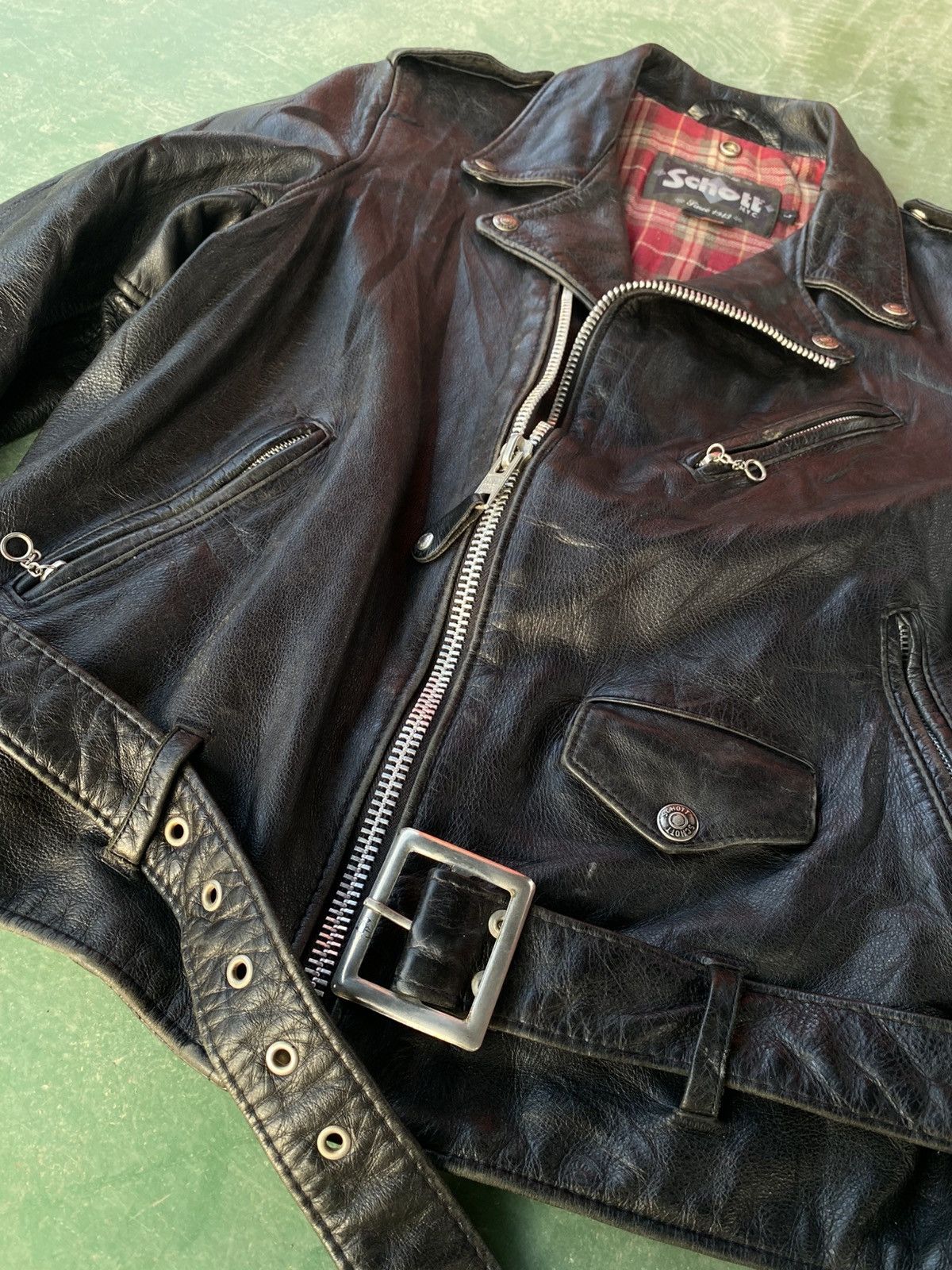 Schott Schott 626 One Star Leather Jacket Size US L / EU 52-54 / 3 - 9 Thumbnail