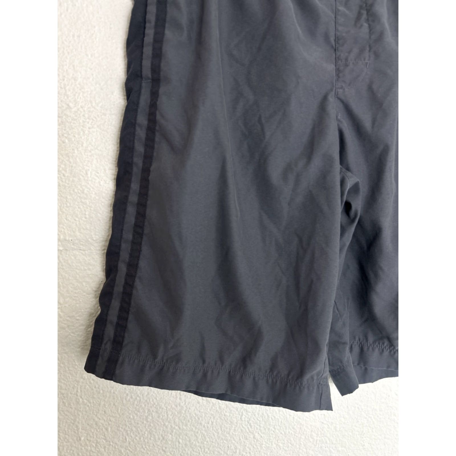 Nike VINTAGE Nike Mens Large Black Drawstring Cargo Lined Swim Trunks Trunks 36x12 Mens Size ONE SIZE - 2 Thumbnail