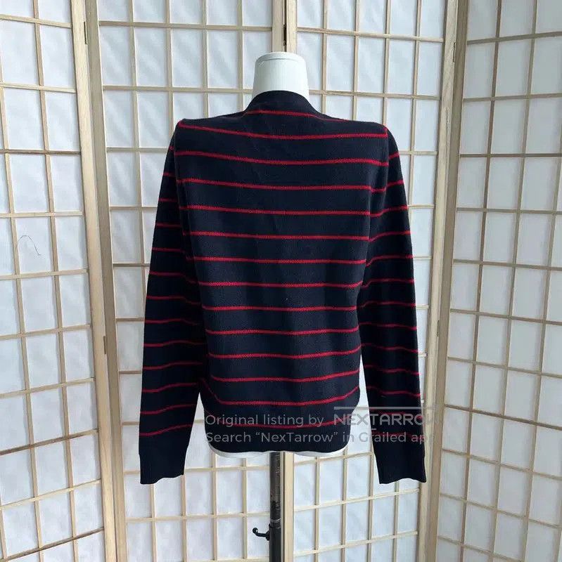 Miu Miu Miu Miu Striped Wool Sweater for Women . Size L / US 10 / IT 46 - 2 Thumbnail