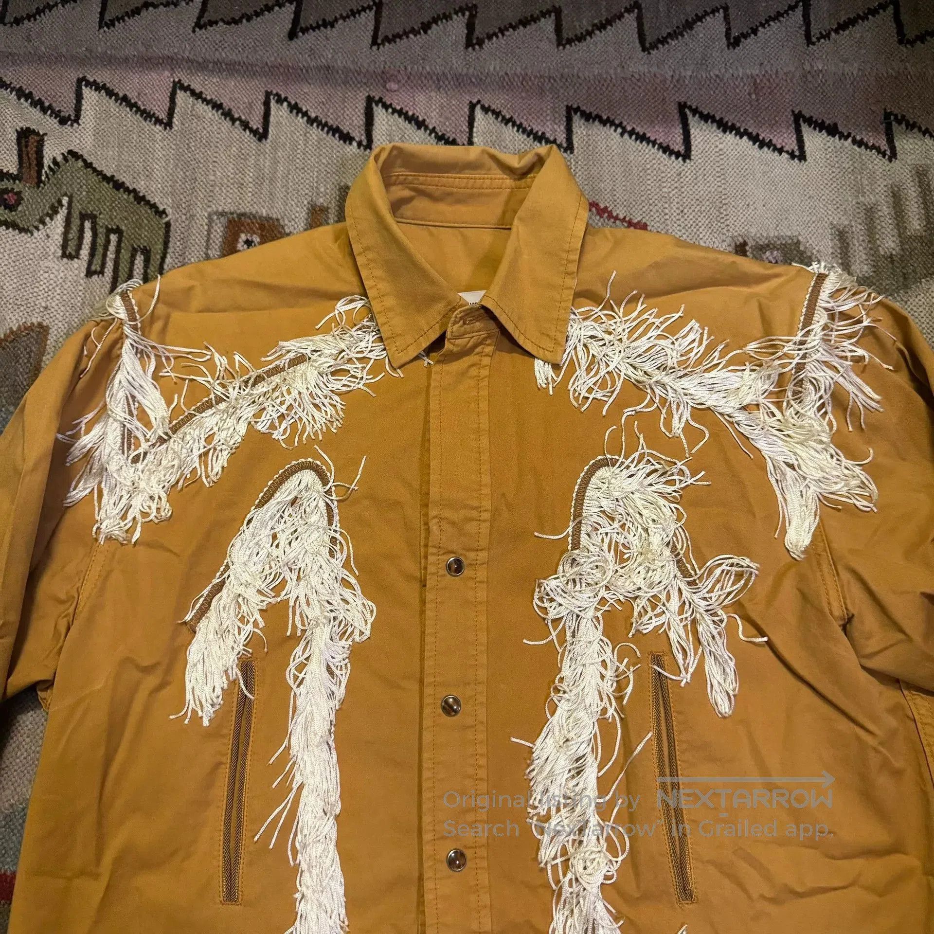 TOGA VIRILIS Vintage Western Fringe Shirt. Size US S / EU 44-46 / 1 - 2 Thumbnail