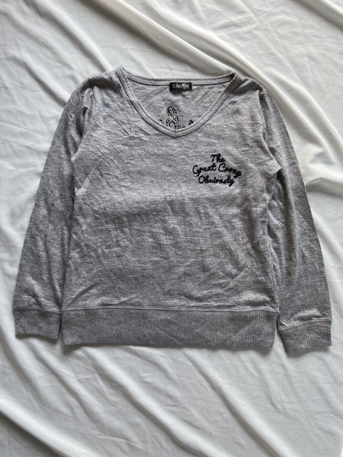 Japanese Brand DOWN BRINGS A LOT OF THINGS TO YOUR HAPPY DAYS SWEATSHIRT Size US S / EU 44-46 / 1 - 1 Thumbnail
