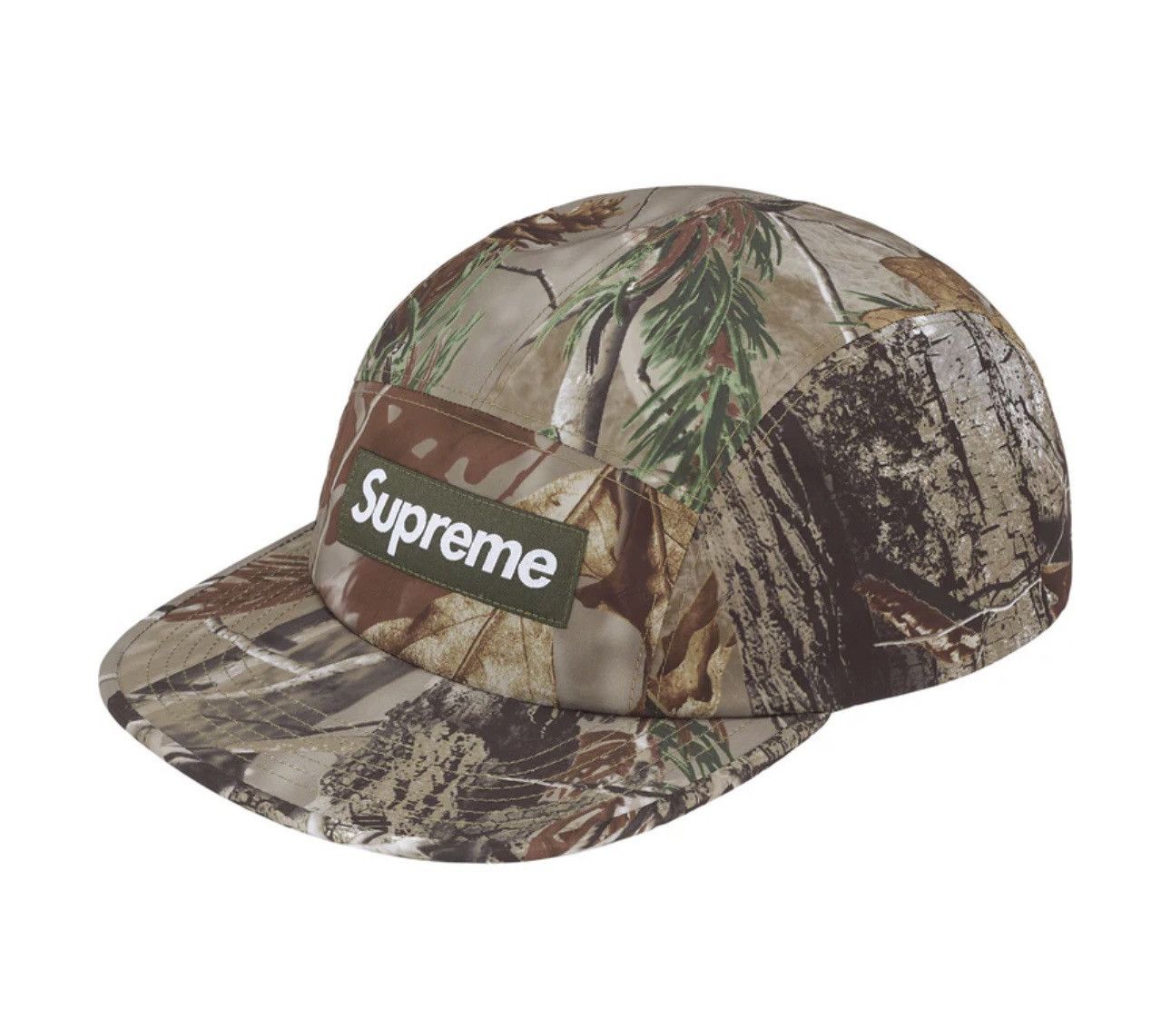 Supreme Supreme Gortex Zip Pocket Camo Cap Size ONE SIZE - 2 Thumbnail