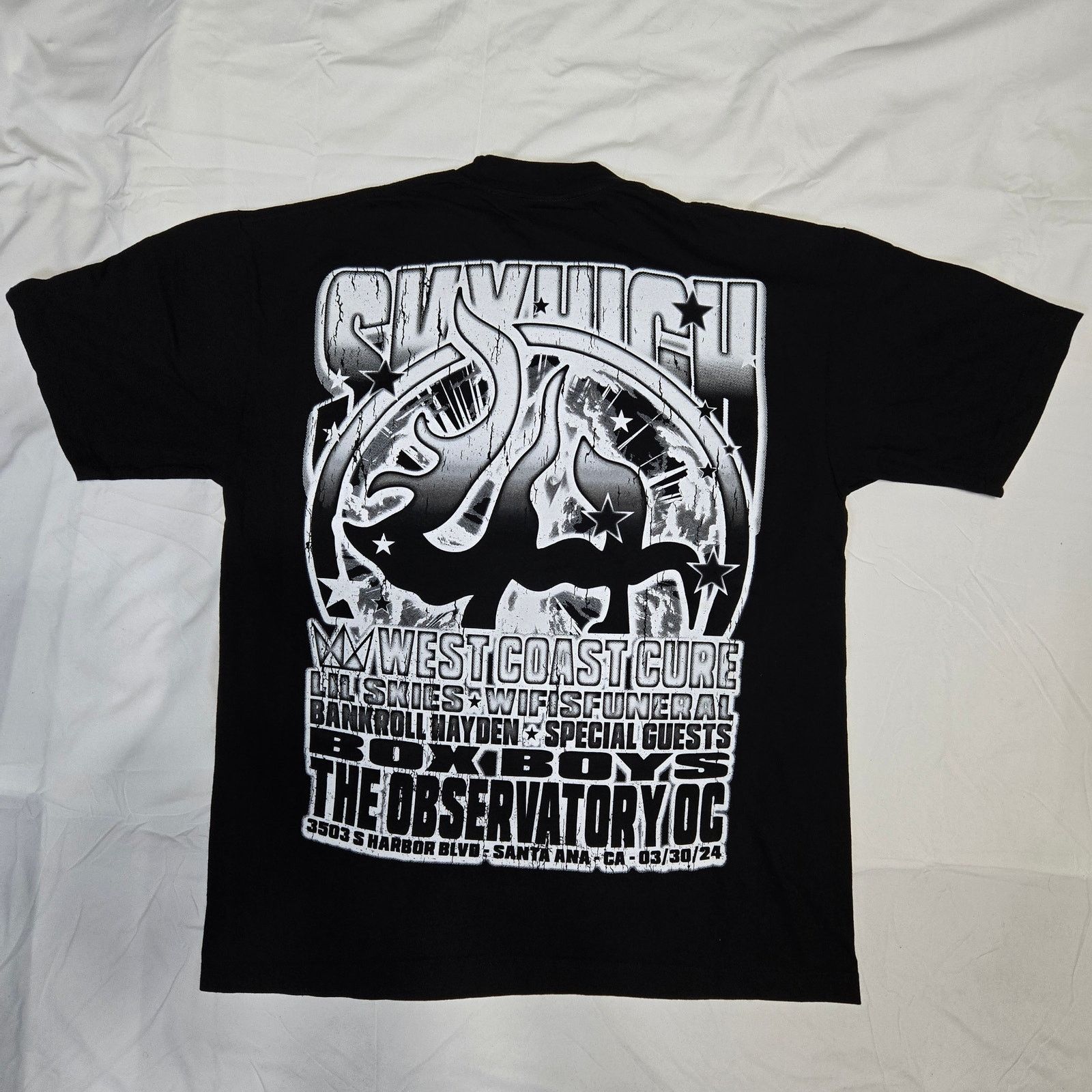 Other Lost Hills West Coast Cure Tour Skulls Tee Large RARE Size US L / EU 52-54 / 3 - 2 Thumbnail