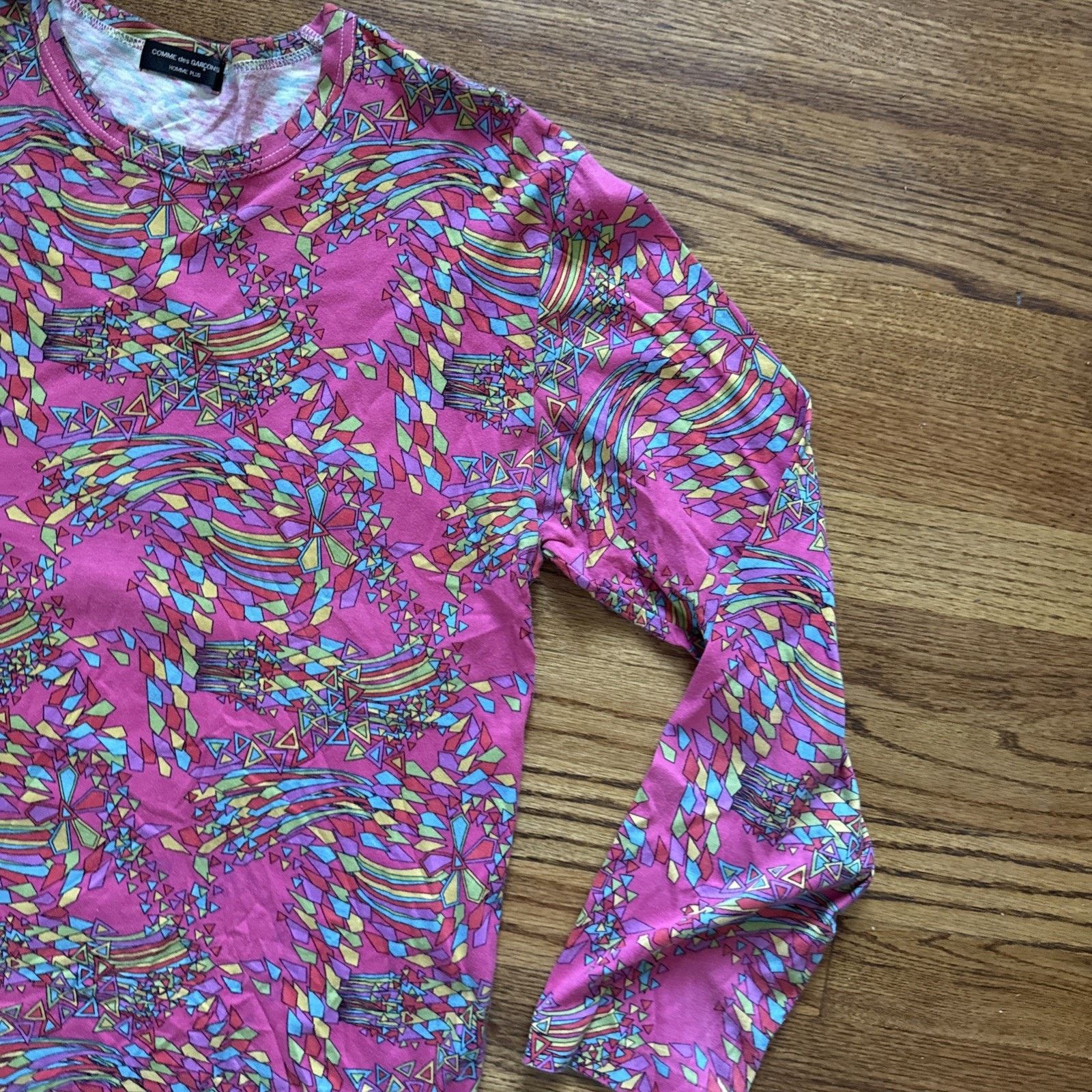 Comme des Garcons comme des garcons homme plus mens t shirt Longsleeve Size US M / EU 48-50 / 2 - 4 Thumbnail