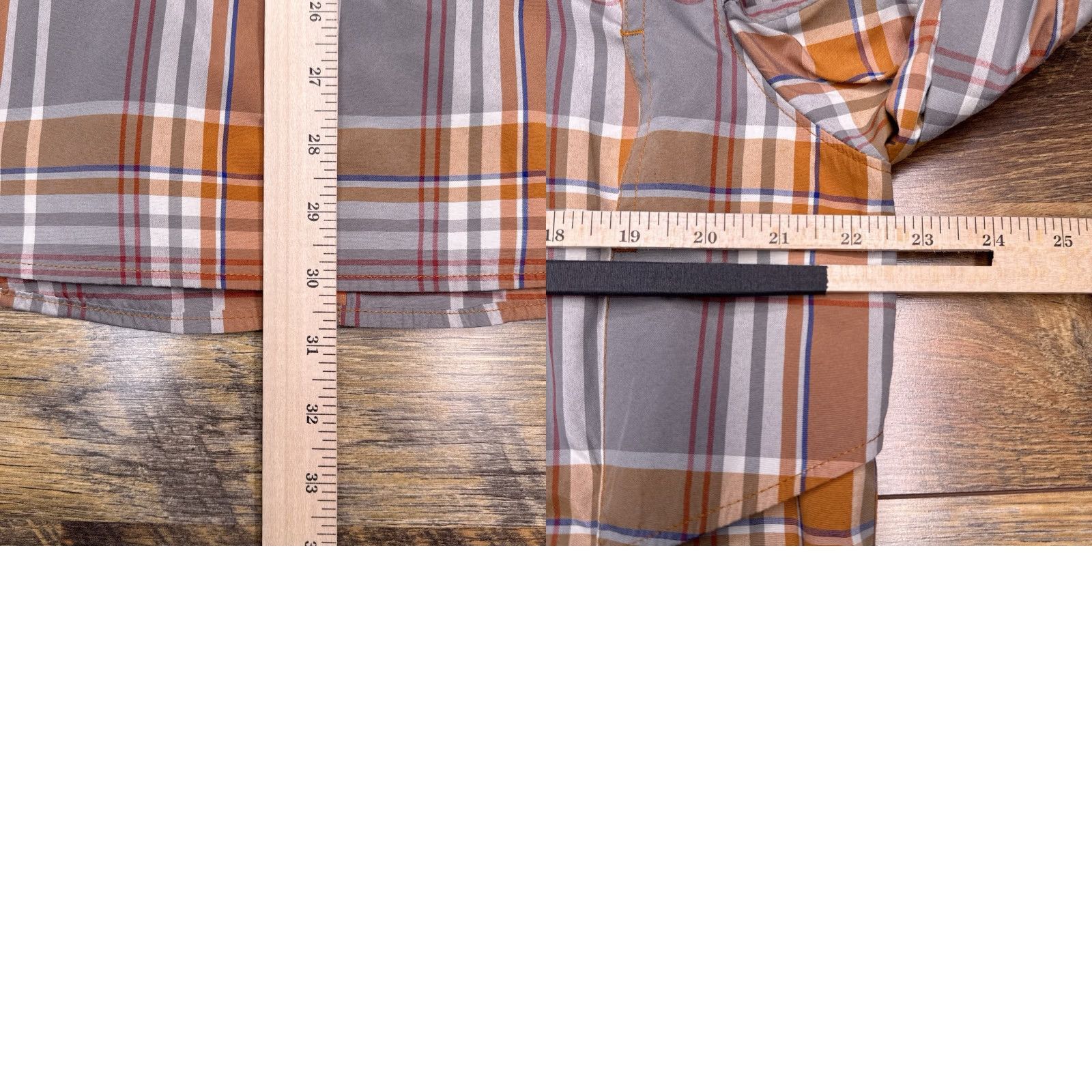 Vintage Columbia Omni Shade Shirt Mens XL Orange Plaid Button-Up Size US XL / EU 56 / 4 - 9 Thumbnail