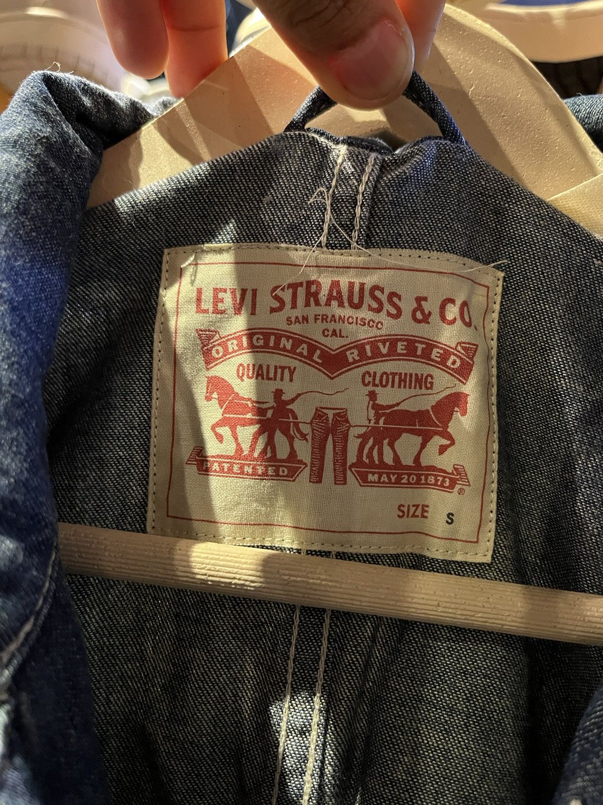 Levi's × Vintage Vintage Levi’s denim jacket Size US S / EU 44-46 / 1 - 11 Thumbnail