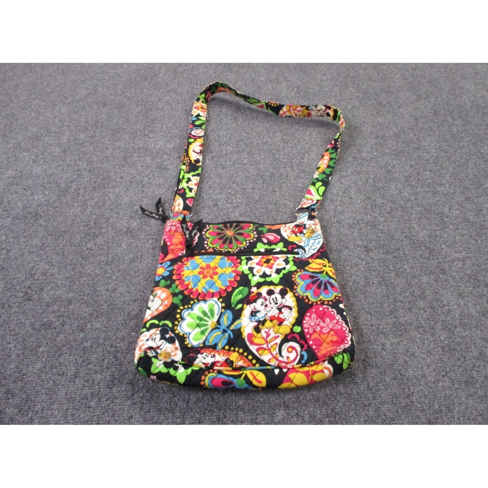 Vera Bradley Vera Bradley Women Bag Shoulder Multicolor Floral Mickey Minnie Disney Strap Casual Medium Womens Size ONE SIZE - 7 Thumbnail