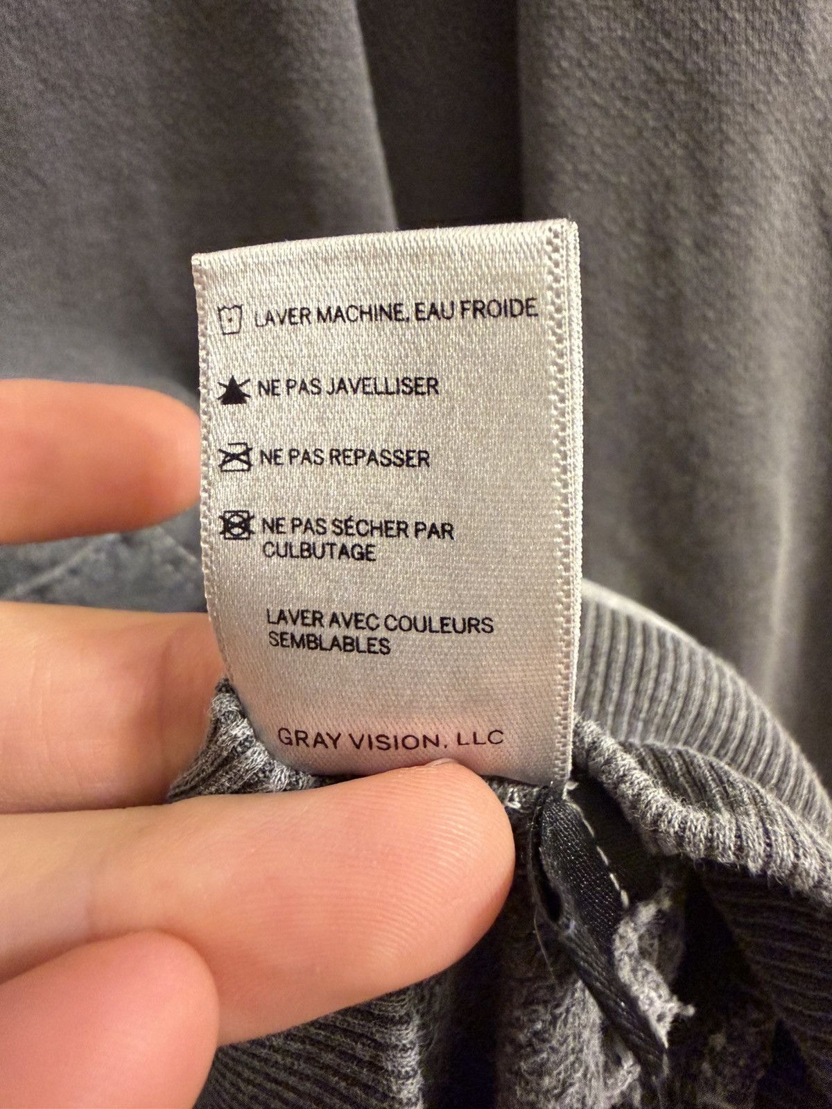 John Elliott Season 7 Charcoal/ Slate Hoodie Size US M / EU 48-50 / 2 - 5 Thumbnail