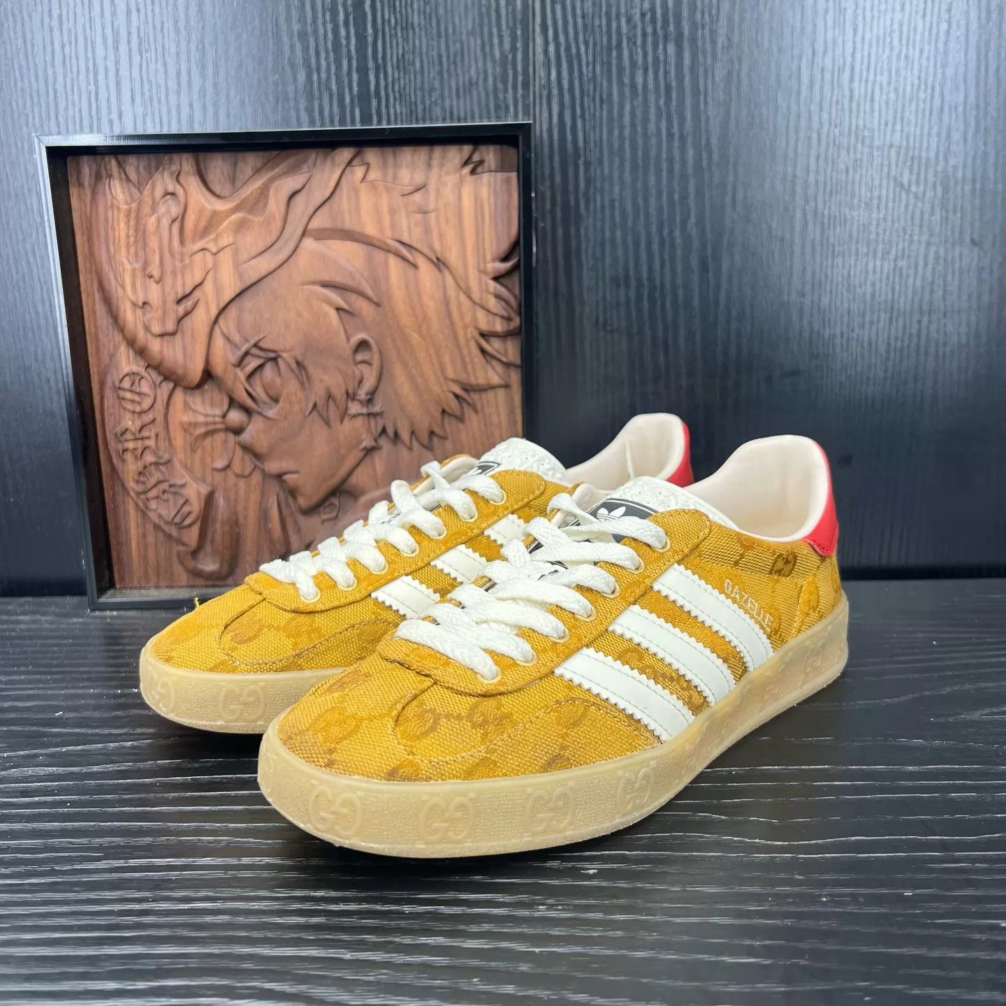Gucci GUCCI x ADIDAS Screener Trainer Yellow EU 36.5 Size US 5.5 / IT 35.5 - 1 Thumbnail