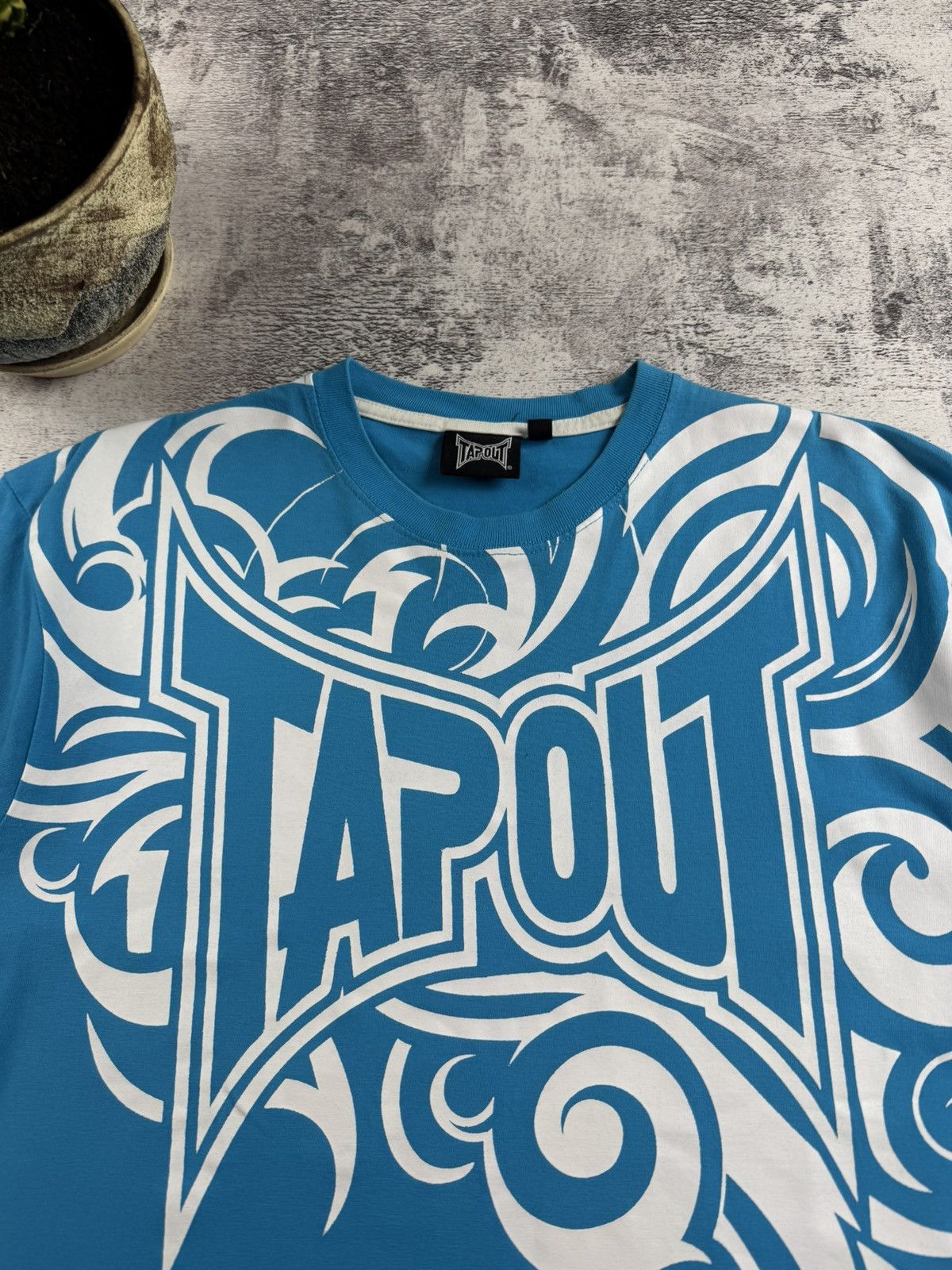 Tapout Vintage TAPOUT Rap Hip Hop Graphic Jersey T Shirt Tee Size US M / EU 48-50 / 2 - 8 Thumbnail
