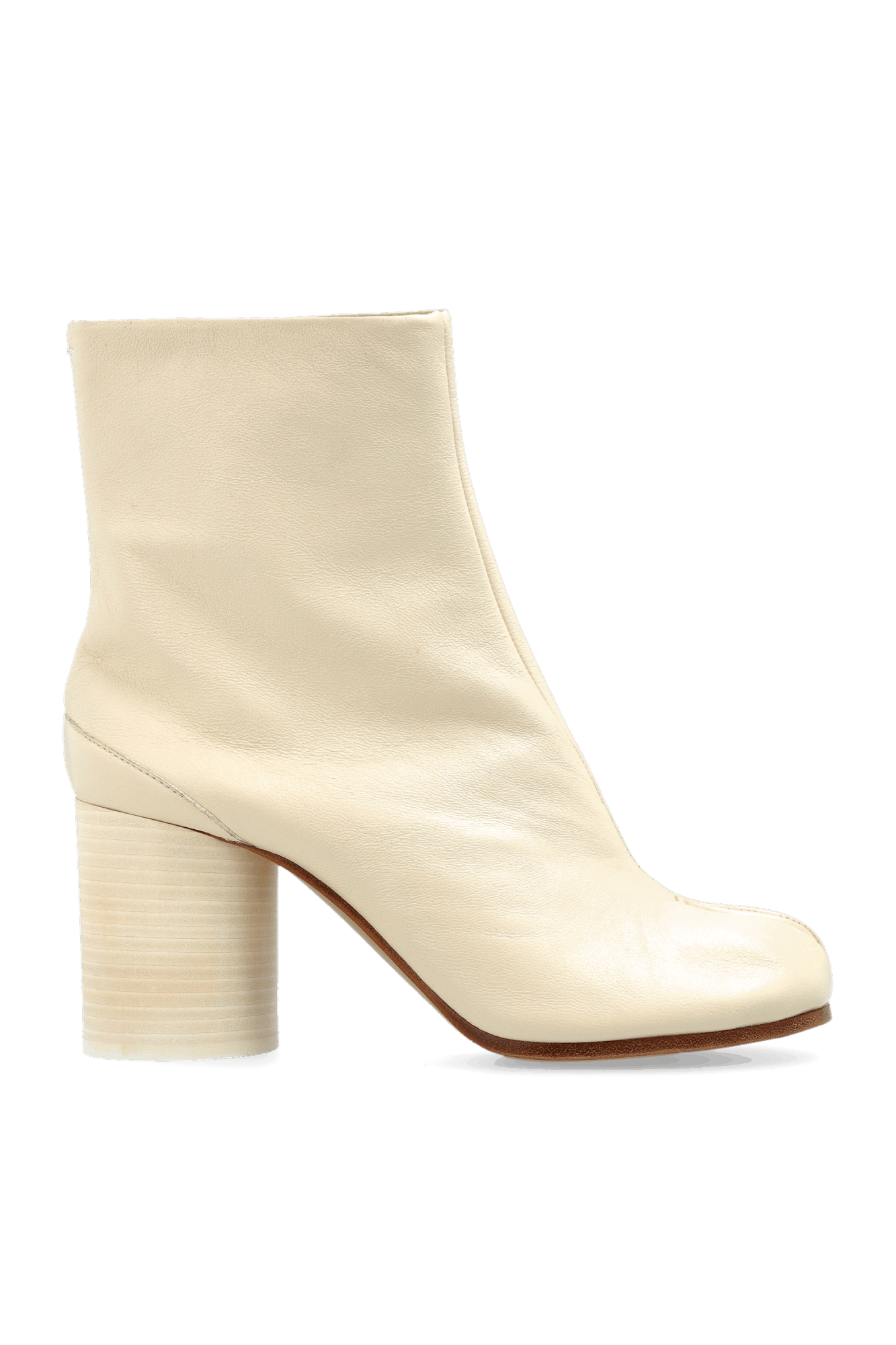 o1w1db11225 Tabi Ankle Boots in Beige