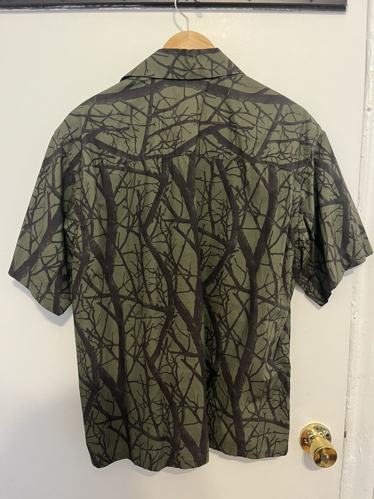 John Elliott Green Tree Camp Canp-collar shirt Size US M / EU 48-50 / 2 - 5 Thumbnail