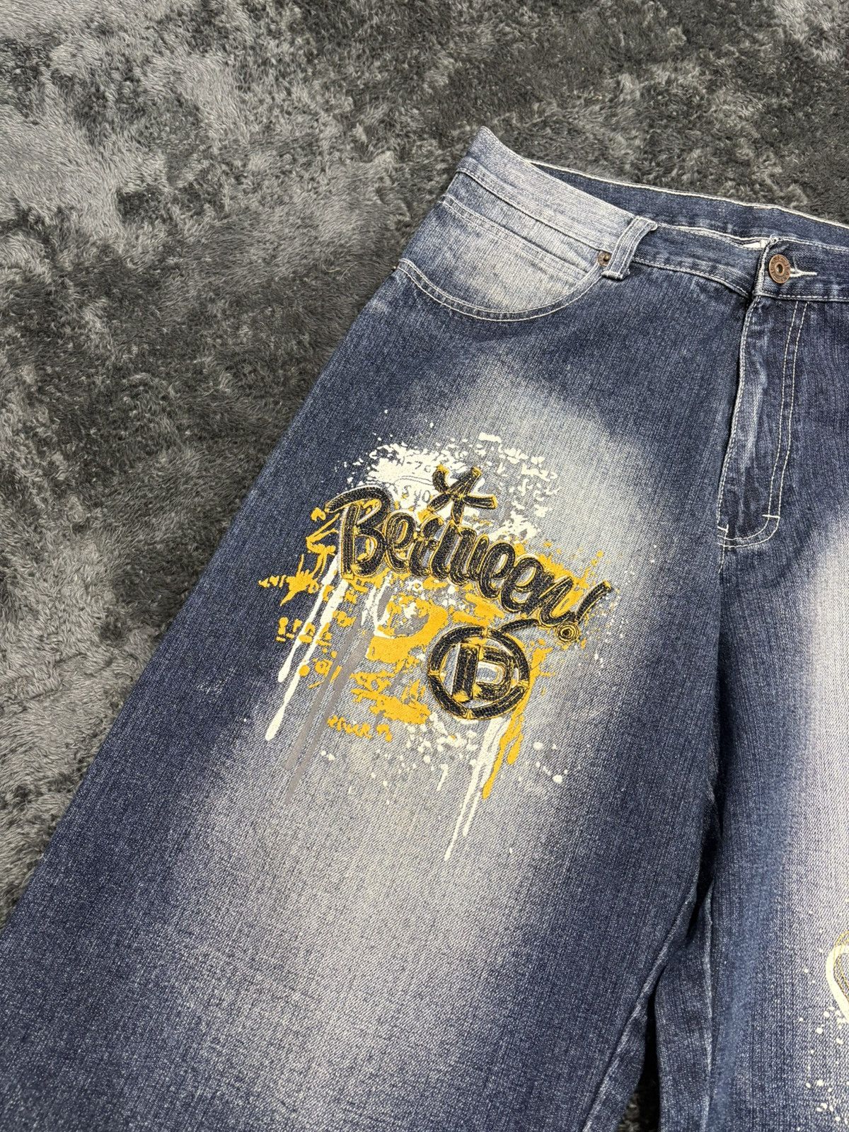 JNCO Vintage Between Jnco Style Karl Kani Baggy Shorts Size US 36 / EU 52 - 2 Thumbnail