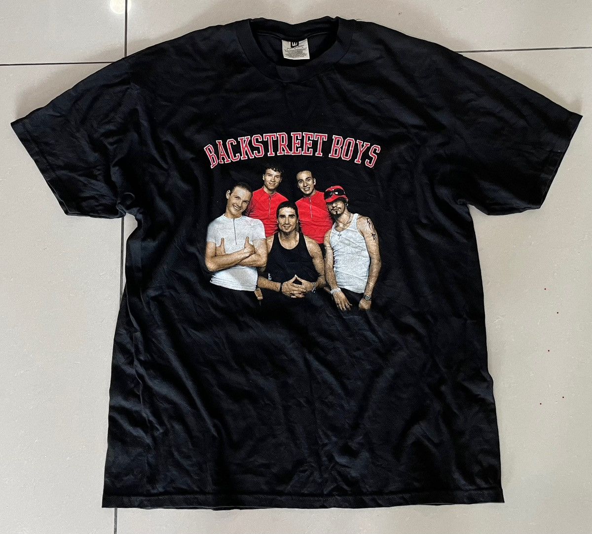Vintage Vtg 90s 1998 Backstreet Boys Band Tshirt Size US XL / EU 56 / 4 - 1 Thumbnail