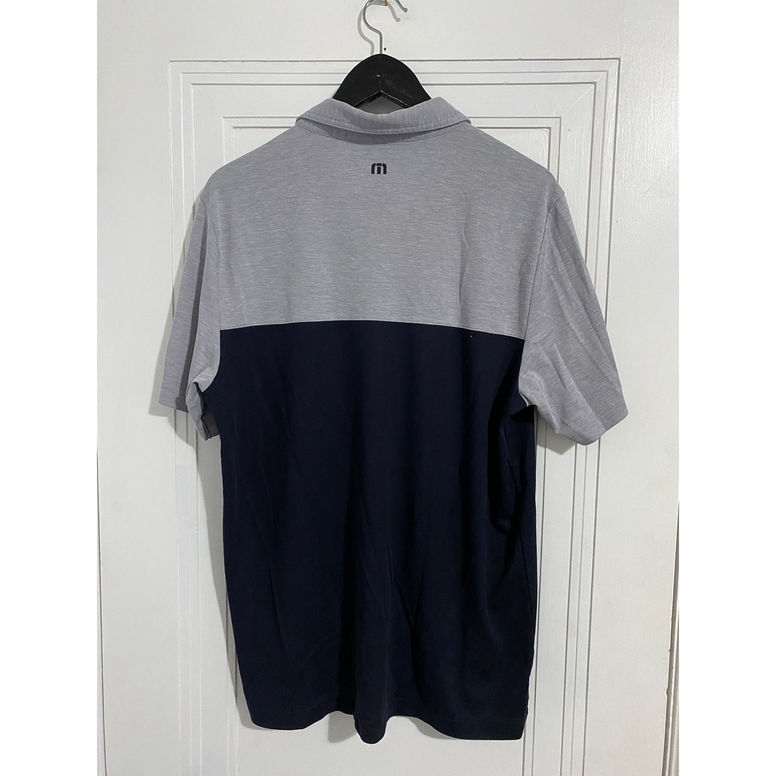 TravisMathew TravisMathew Gray and Black Golf Polo Men's Size Large Size US L / EU 52-54 / 3 - 5 Thumbnail