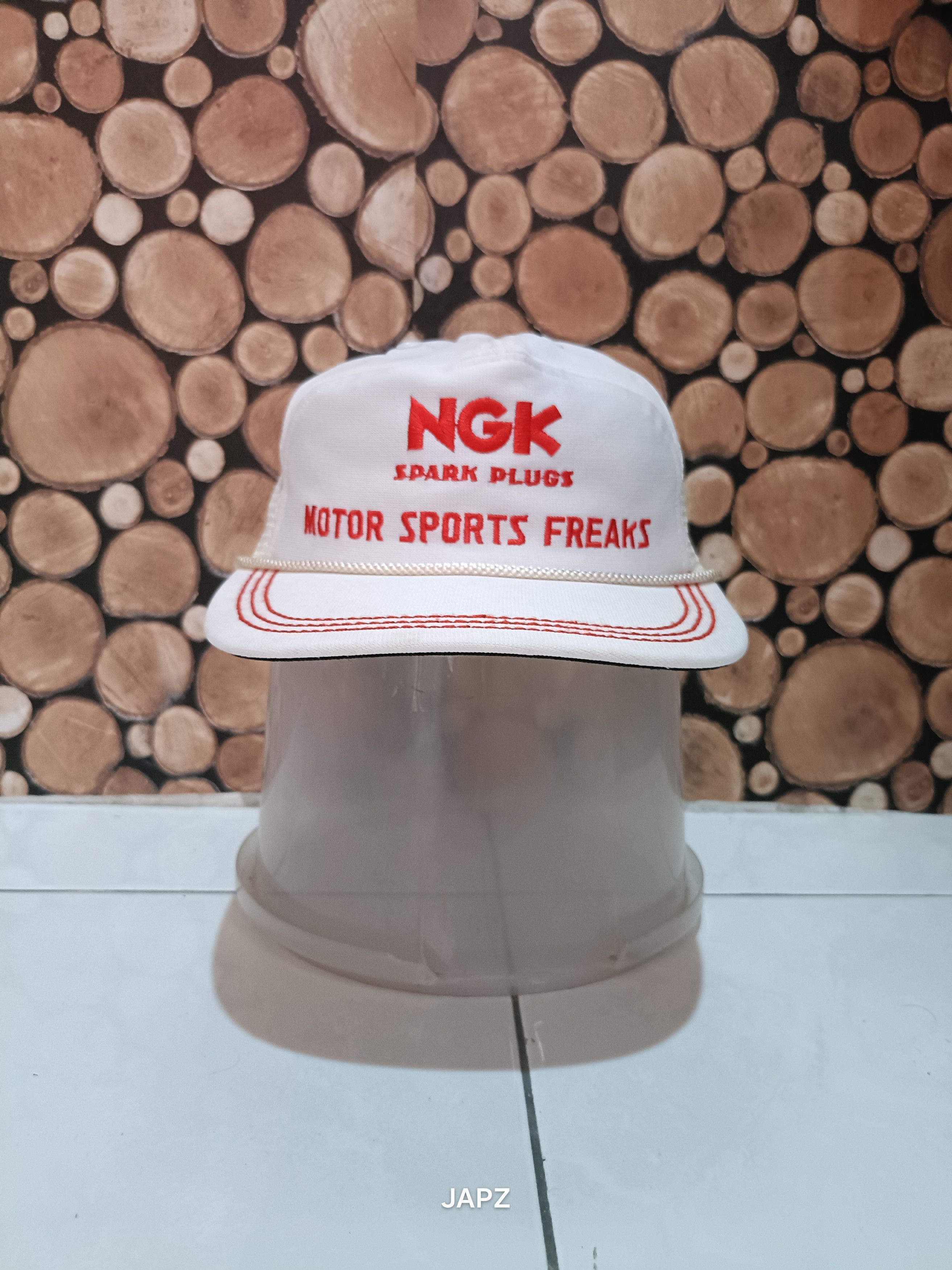 Vintage Vintage NGK rope cap 80s trucker era Size ONE SIZE - 1 Thumbnail