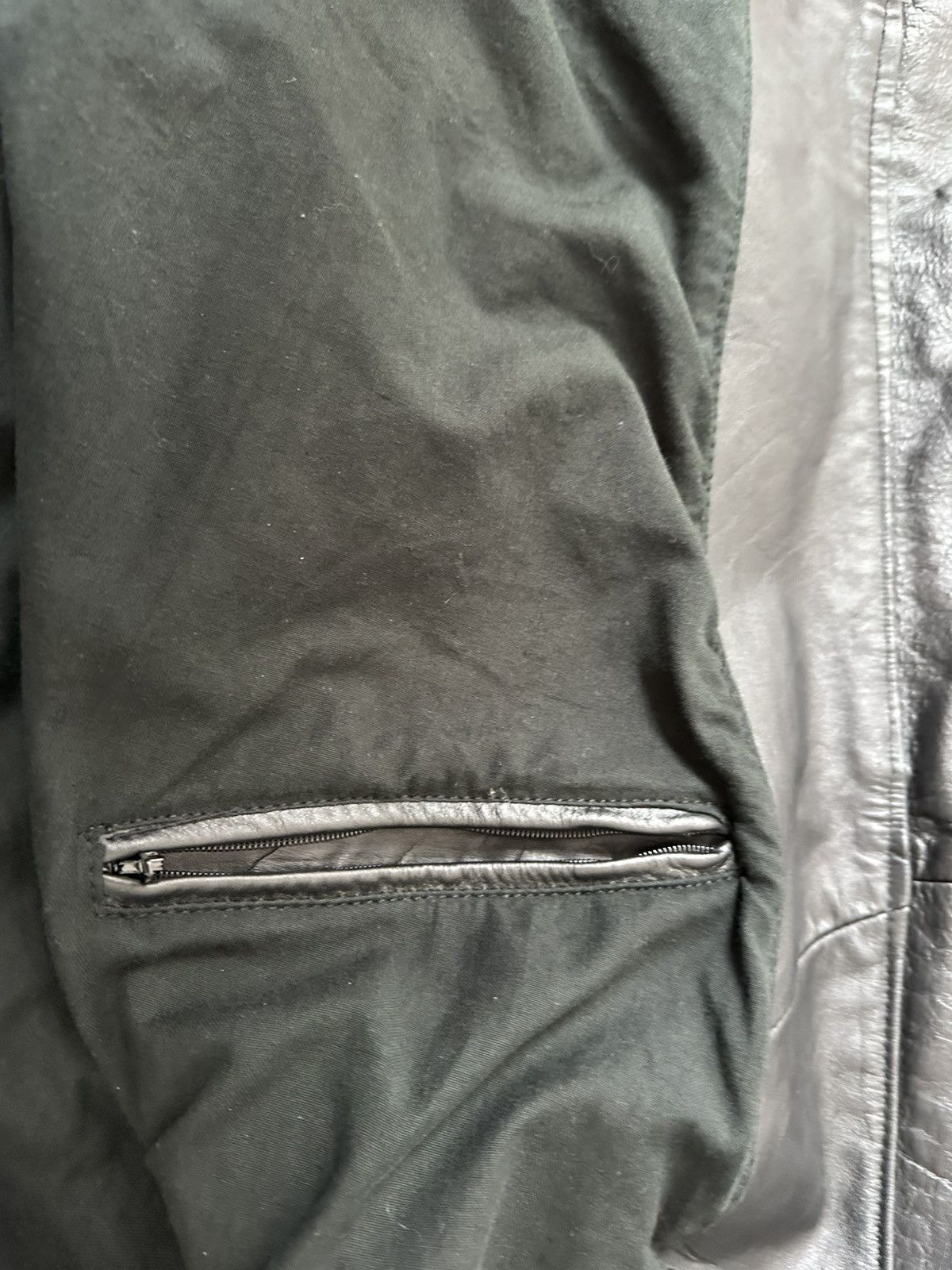 ADDICT Addict Clothing Company black leather jacket Size US XXL / EU 58 / 5 - 6 Thumbnail