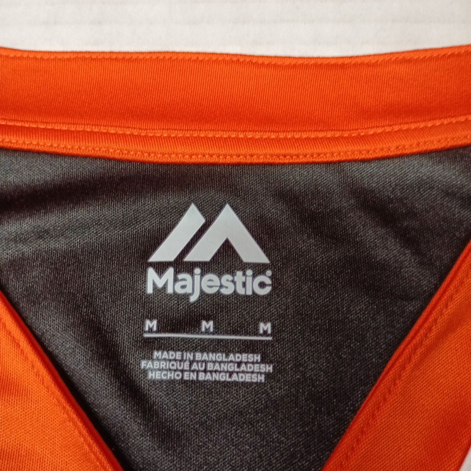 Majestic Majestic Baltimore Orioles Jersey Womens Size M Orange Black Size M / US 6-8 / IT 42-44 - 3 Thumbnail