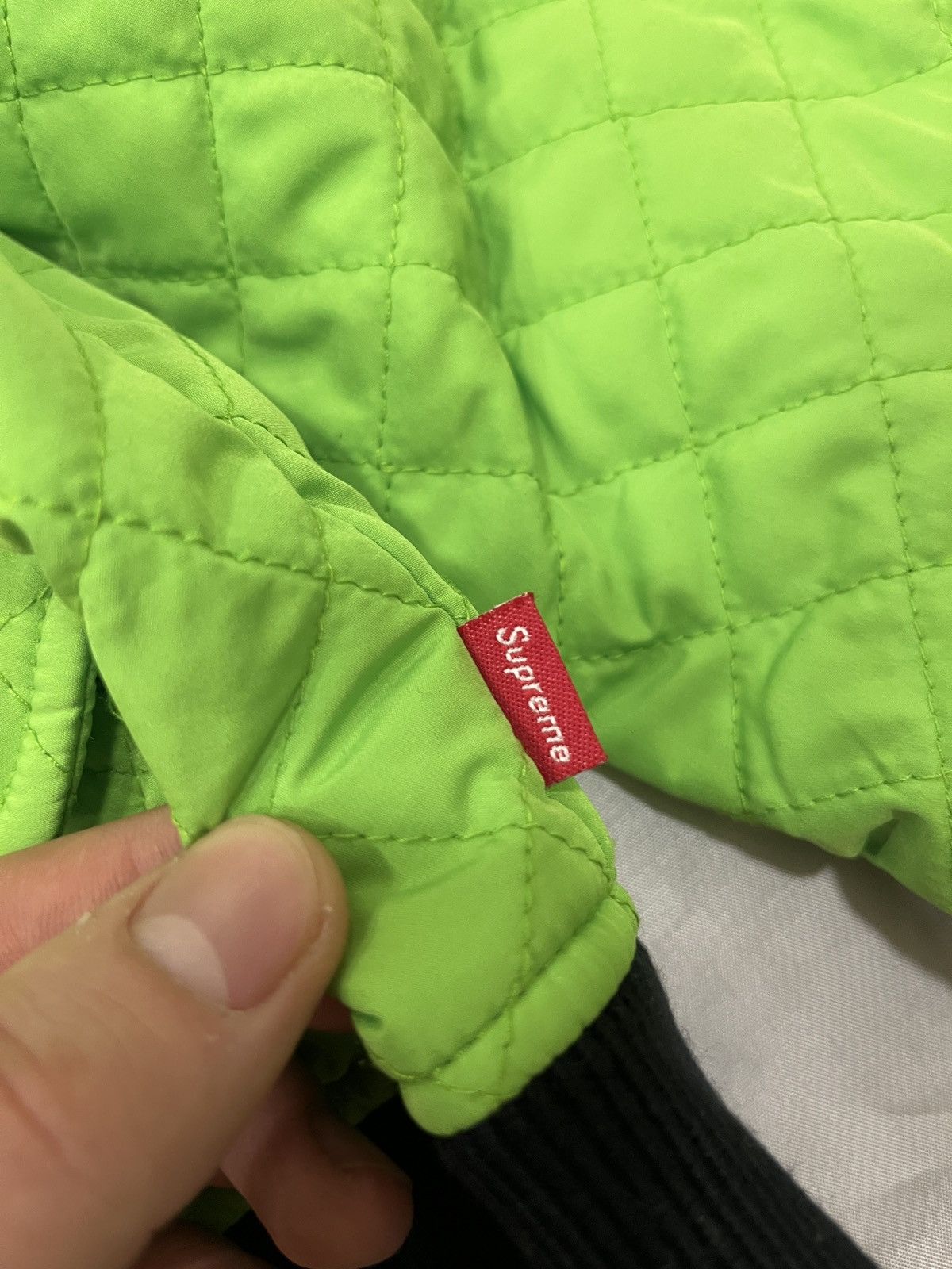 Lamborghini × Supreme Supreme x Lamborghini Quilted Hooded Bomber Jacket Size US L / EU 52-54 / 3 - 10 Thumbnail