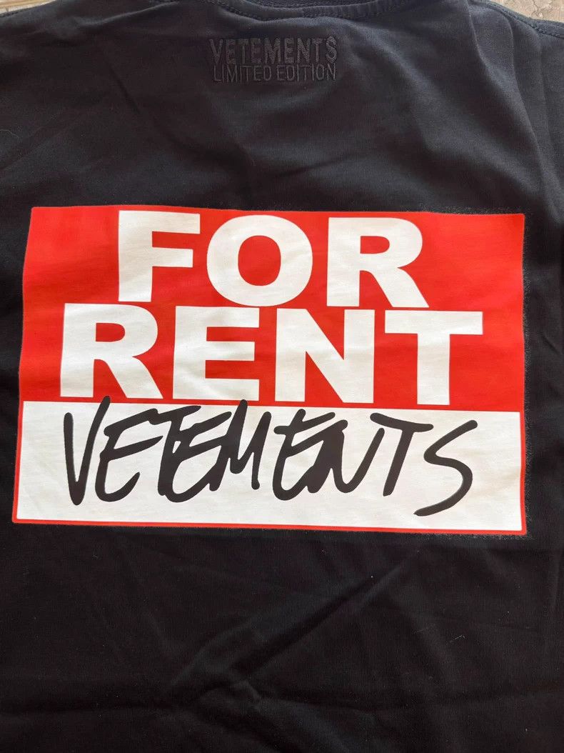 Vetements Vetements short sleeves 2506-Nextarrow Size US M / EU 48-50 / 2 - 9 Thumbnail