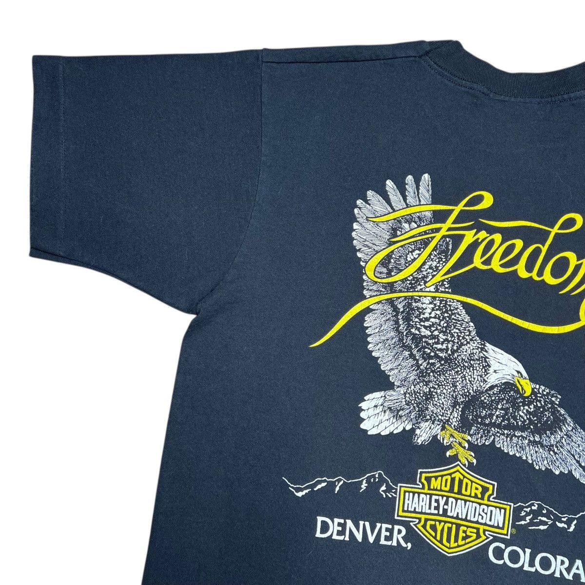 Harley Davidson 1993 Harley Davidson Freedom Ride Denver Colorado T-Shirt Size US M / EU 48-50 / 2 - 12 Thumbnail