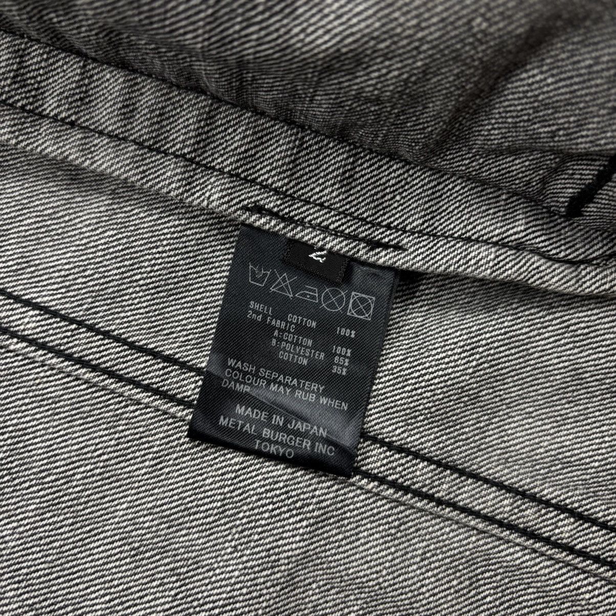 Diet Butcher Slim Skin 2000s DBSS - Colarless Vkei Style Denim Jacket Size US M / EU 48-50 / 2 - 9 Thumbnail
