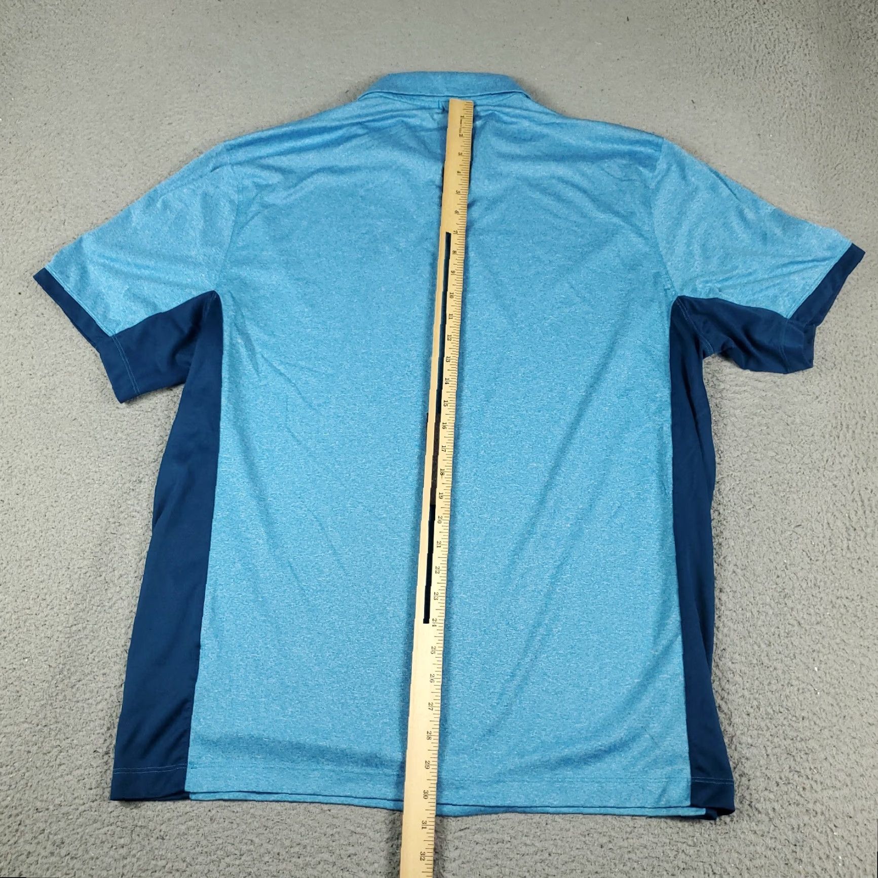 Nike Nike Polo Shirt Mens XL Blue Dri-Fit Nike Golf Short Sleeve Casual Button Collared Shirt Size US XL / EU 56 / 4 - 4 Thumbnail