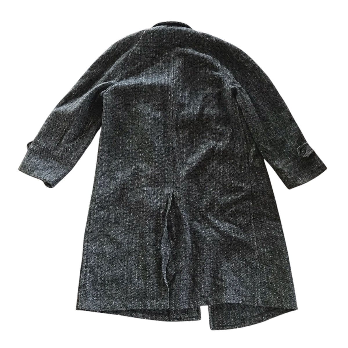 Harris Tweed × Vintage Rare Vintage Harris Tweed Wool Long Jacket Size US L / EU 52-54 / 3 - 4 Thumbnail