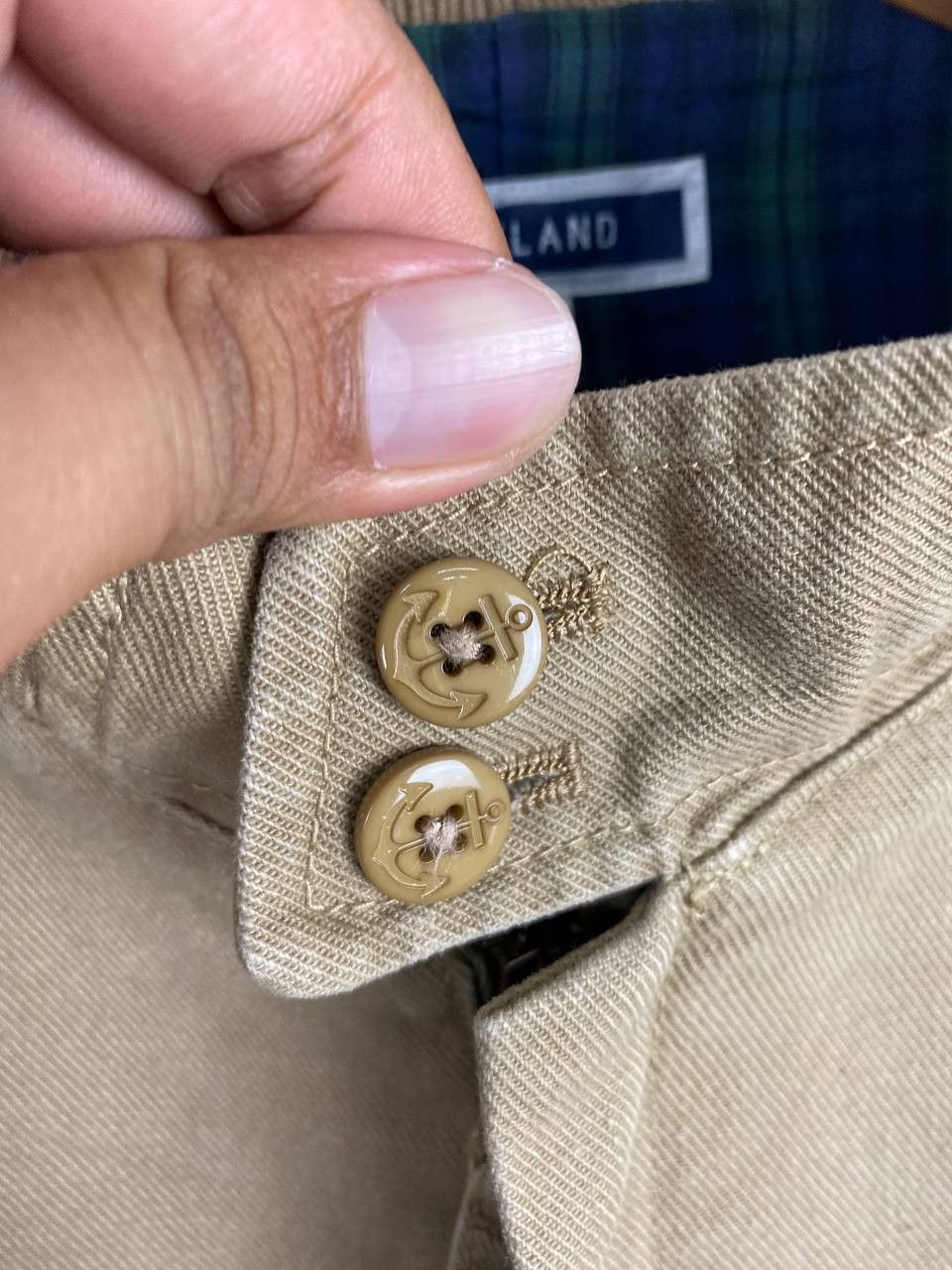 Japanese Brand portland khakis jacket flannel lining nice design Size US L / EU 52-54 / 3 - 3 Thumbnail
