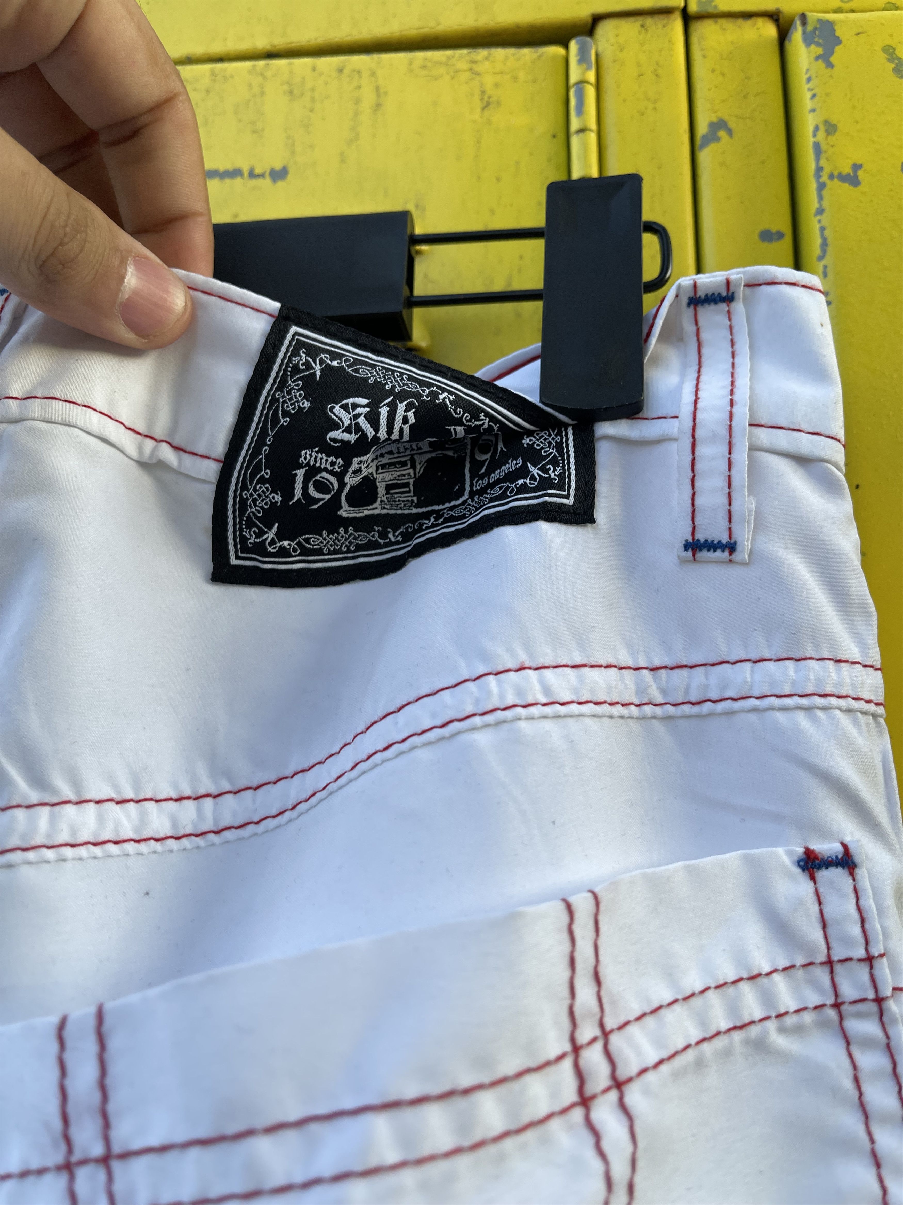 Vintage Y2K Kik Wear Since 1991 Los Angeles Tactical Cargo Pants Size US 30 / EU 46 - 7 Thumbnail